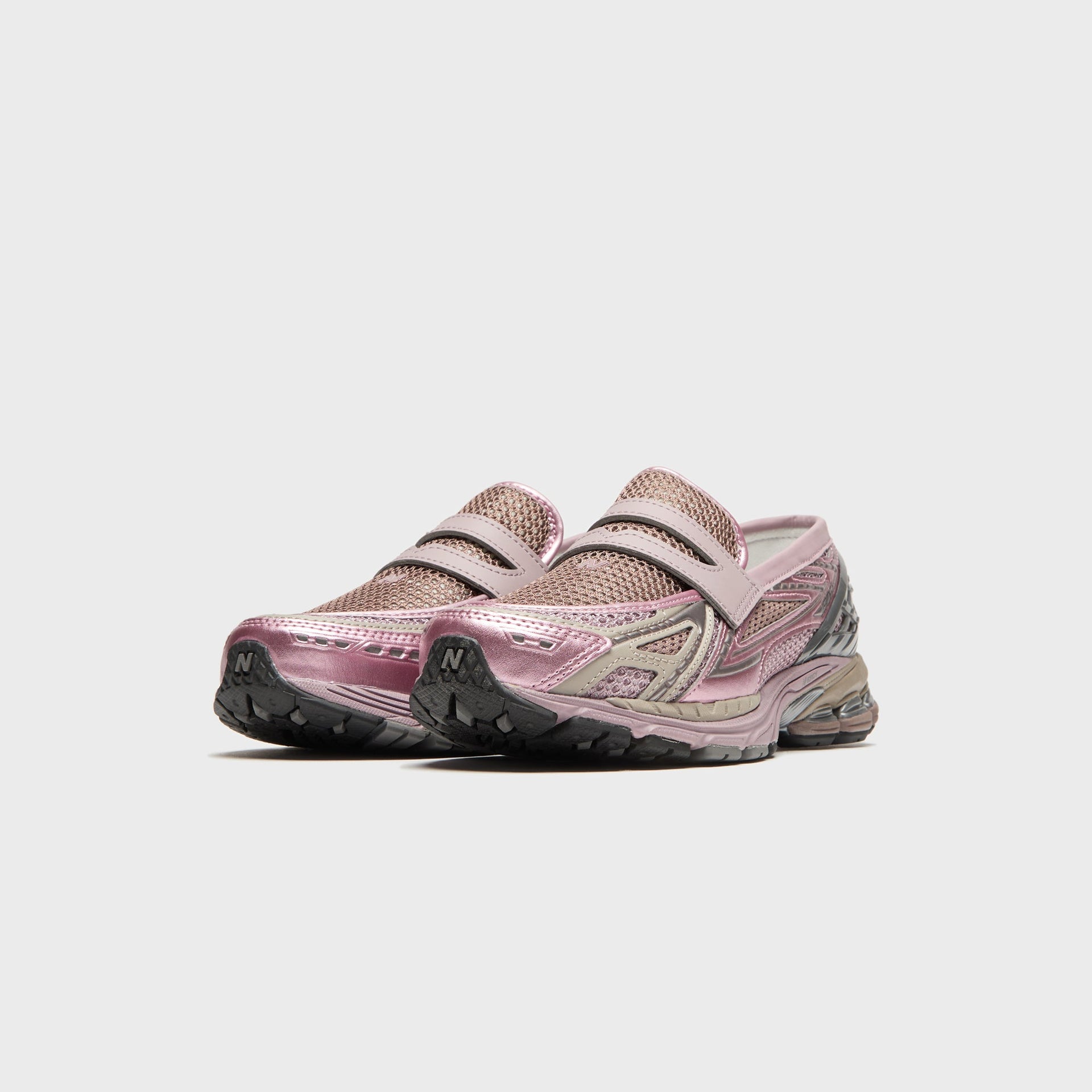 New Balance 1906 Loafer - Pink /  Metallic Silver