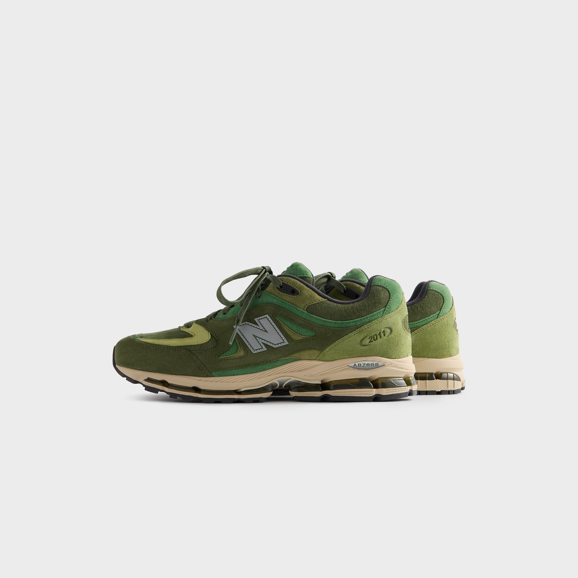 靴 KITH New Balance 2011 Juniper Green 29 Ronnie Fieg & New Balance 2011 - Juniper / Bronze Green – Kith