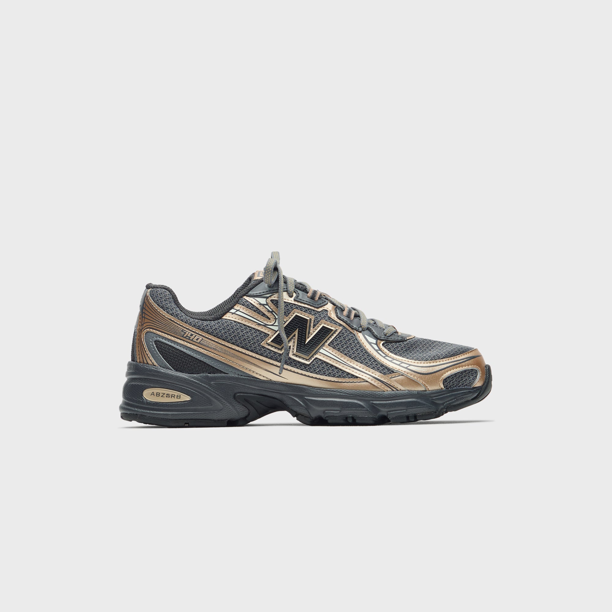 New Balance 740 - Black / Black Cement / Castlerock – Kith