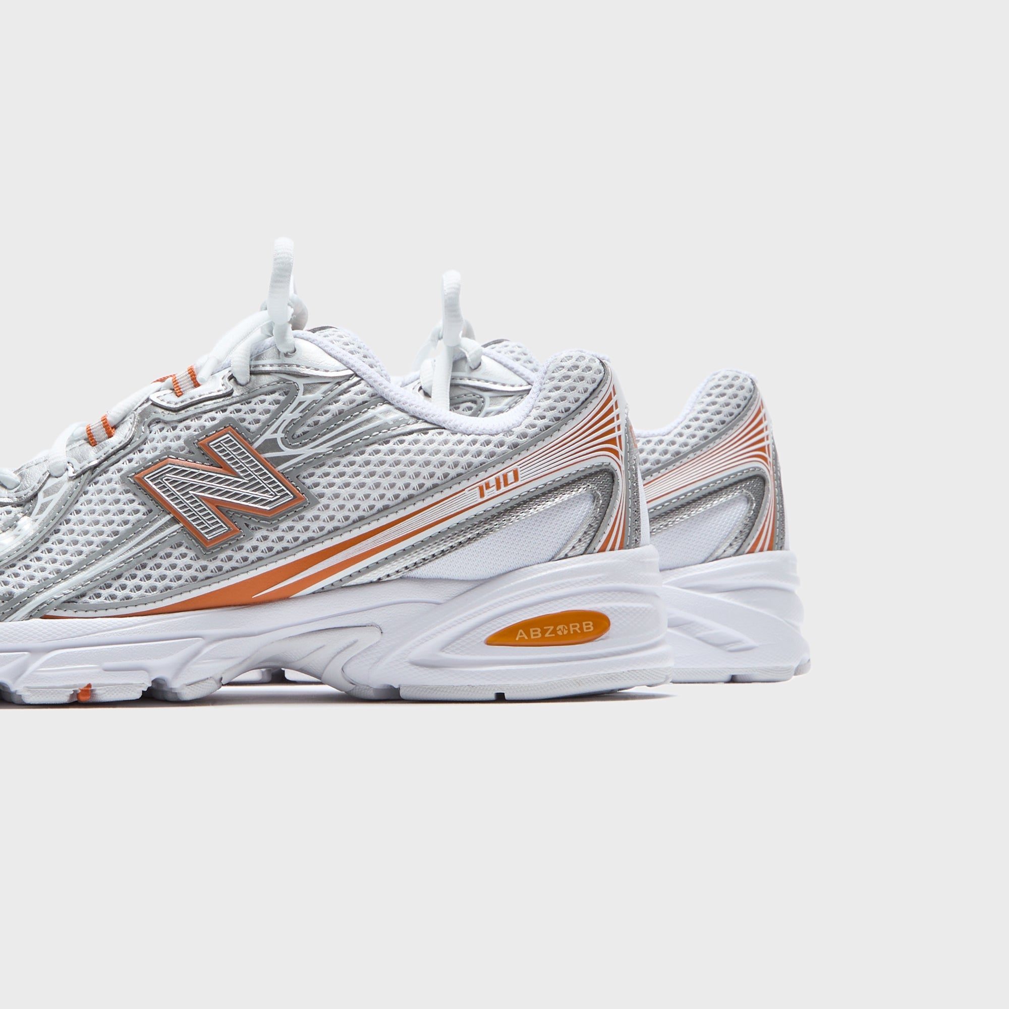 New Balance 740 - White / Classic Orange – Kith