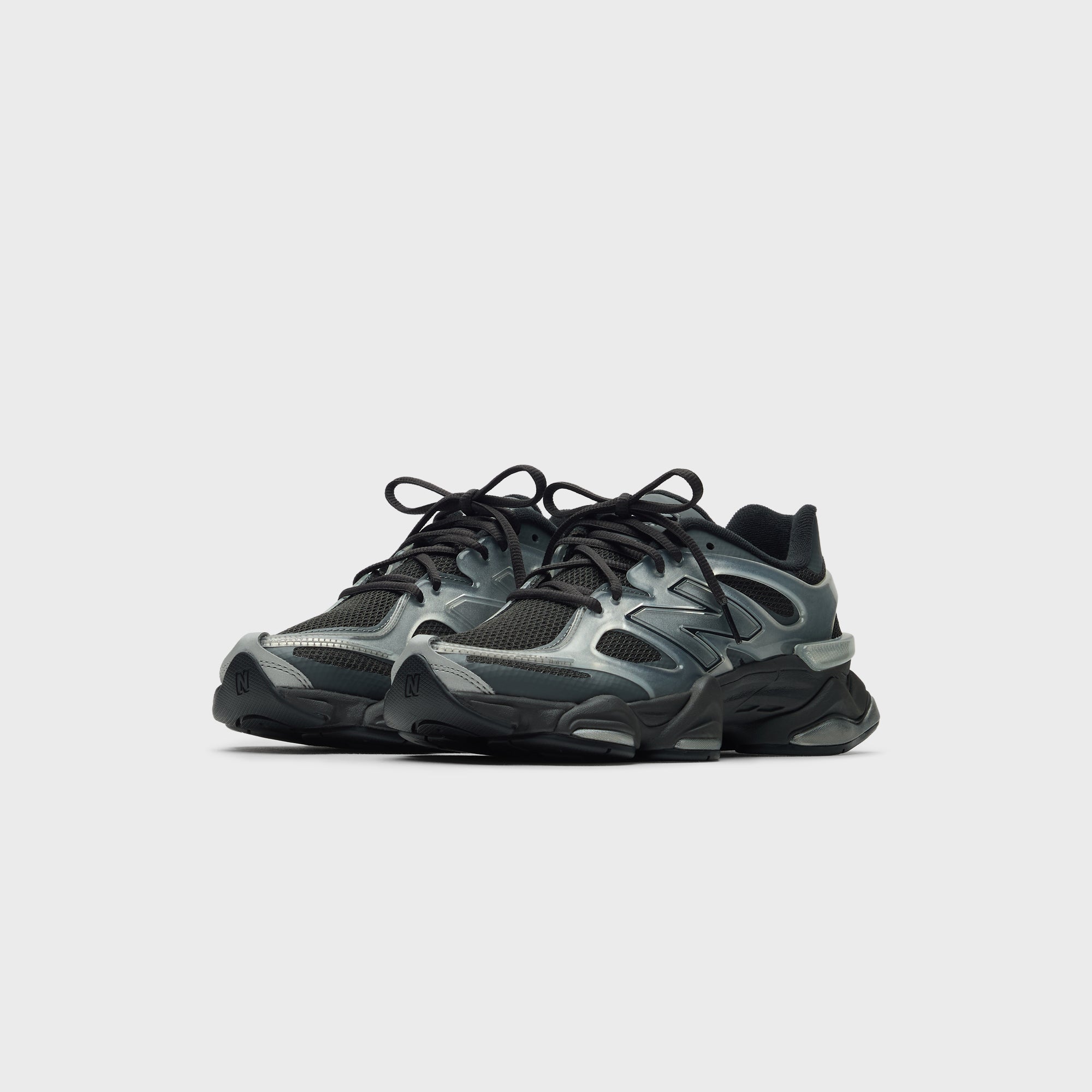 New Balance 9060 X - Silver Metallic / Black Cement – Kith
