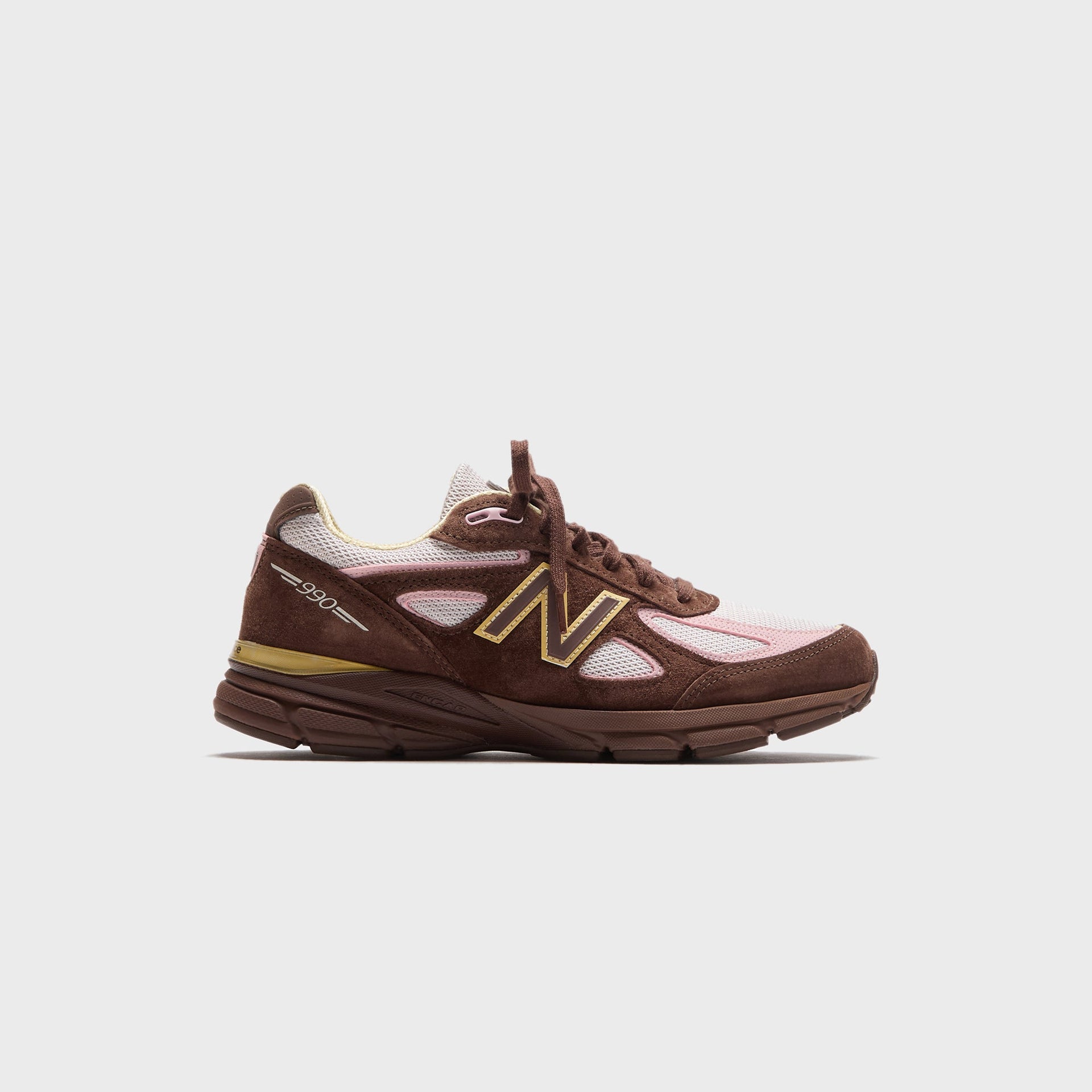 New Balance Made in USA 990v4 - Pumpernickel / Pink Chalk / Alabaster