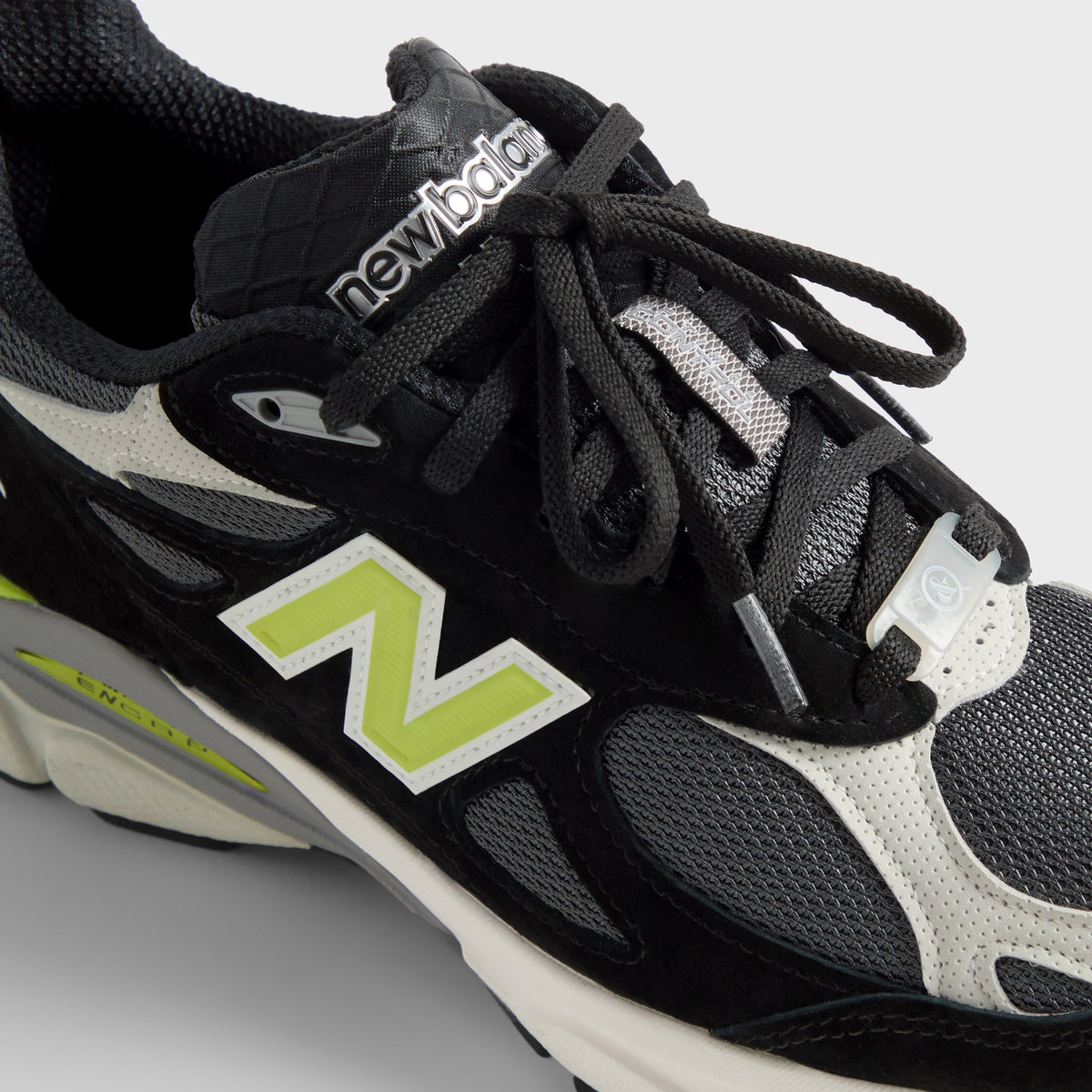 Kith, United Arrows & Sons, & New Balance Made in USA 990v3 - Black / Oyster Mushroom