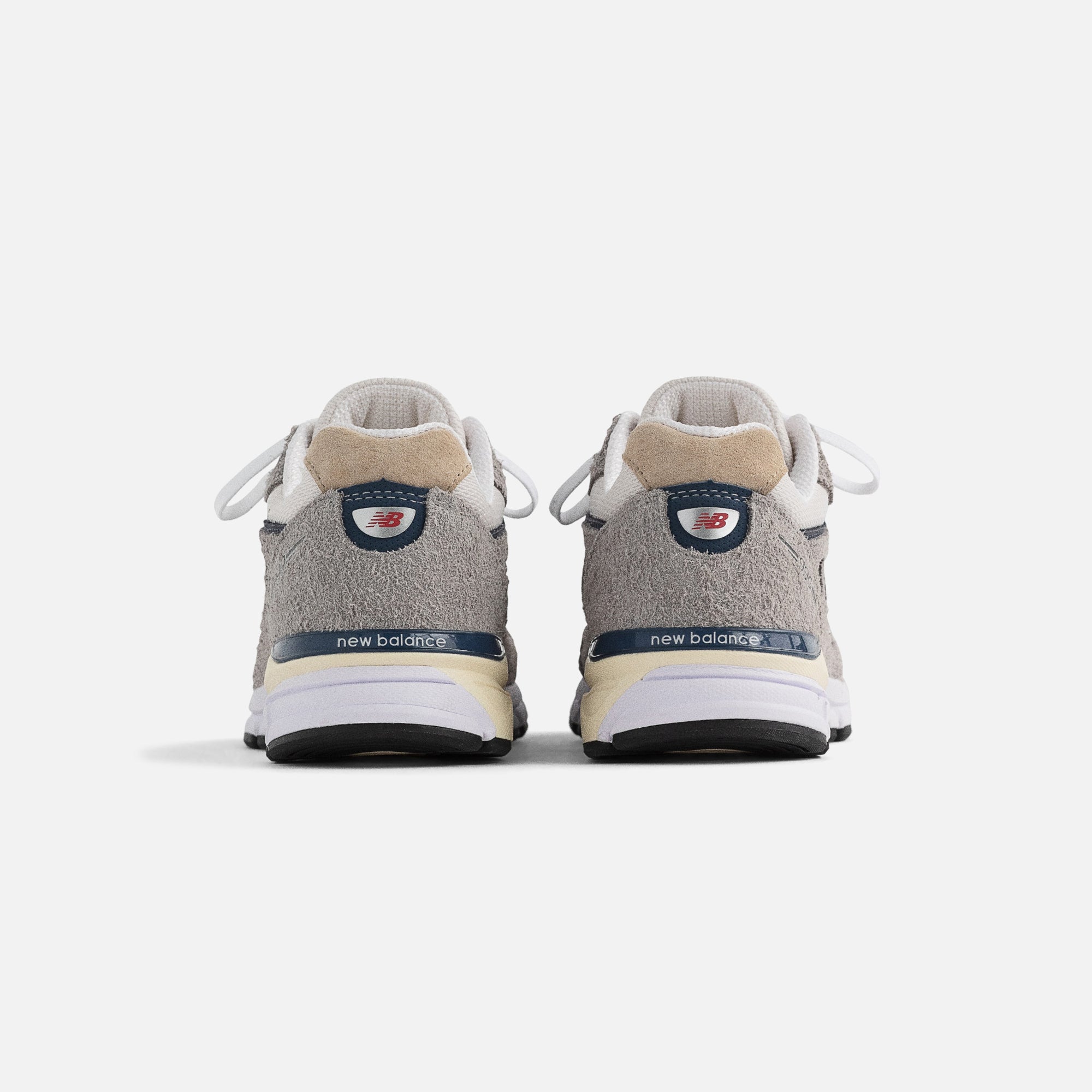 New Balance 990v4 Made in USA - Dark Grey / Grey / Blue – Kith New Balance 990v4 Made in USA - Dark Grey / Grey / Blue – Kith