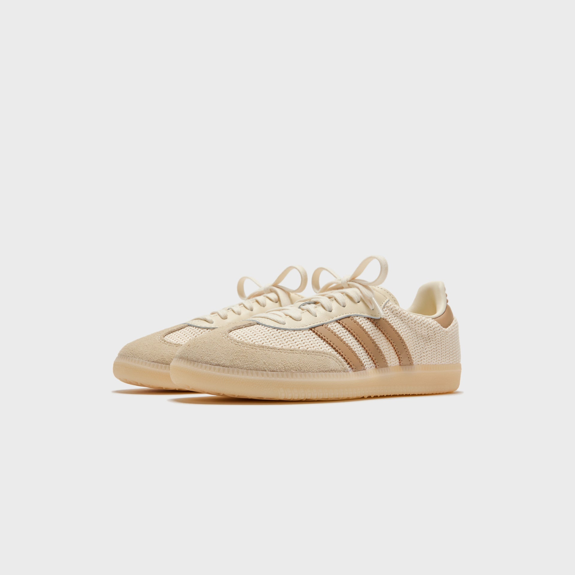 adidas Samba OG - Cream White / Cardboard / Crystal Sand Kith adidas Samba OG - Cream White / Cardboard / Crystal Sand Kith