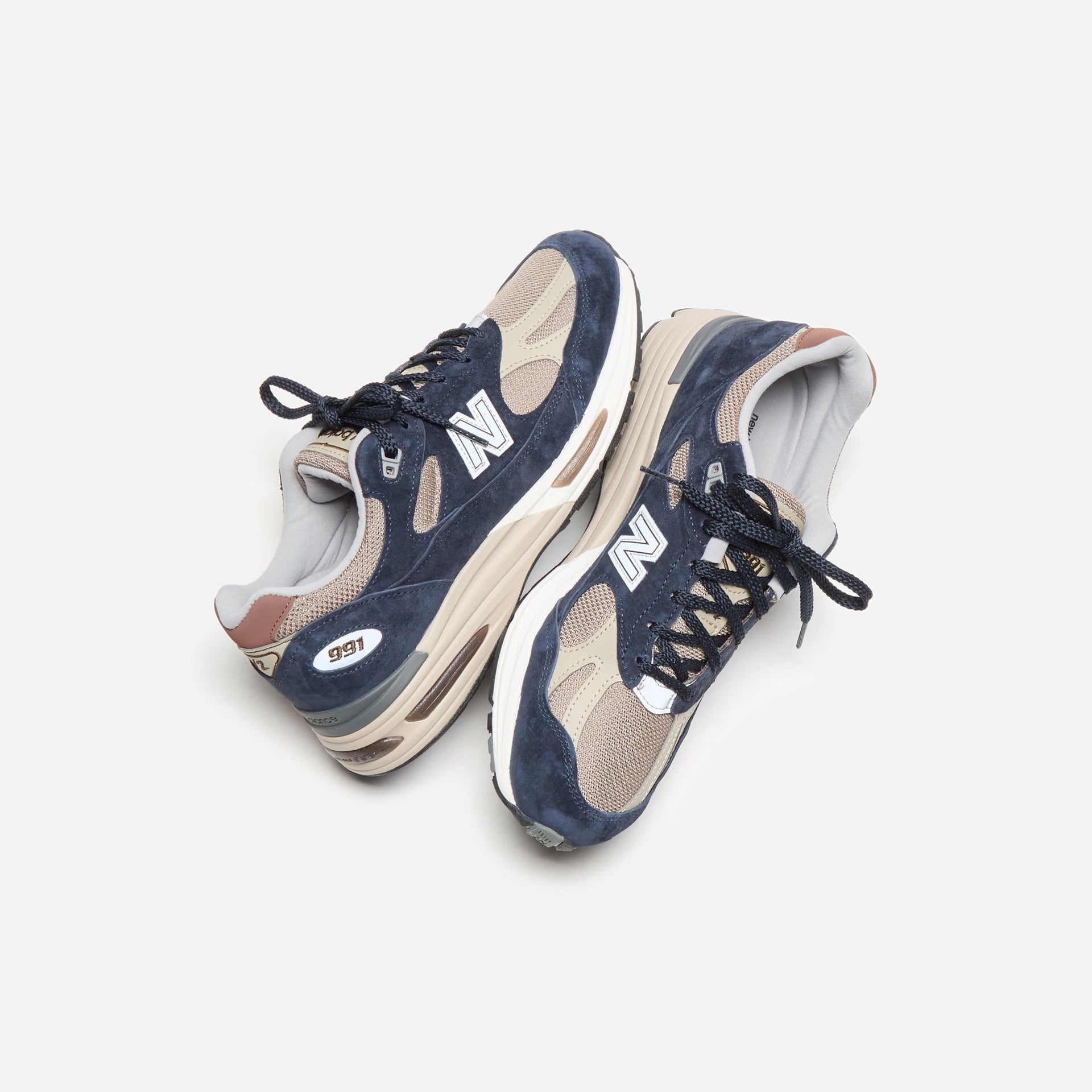 (RTV) New Balance Made in UK 991v2 - After Midnight / Sepia Tint / Plaza Taupe