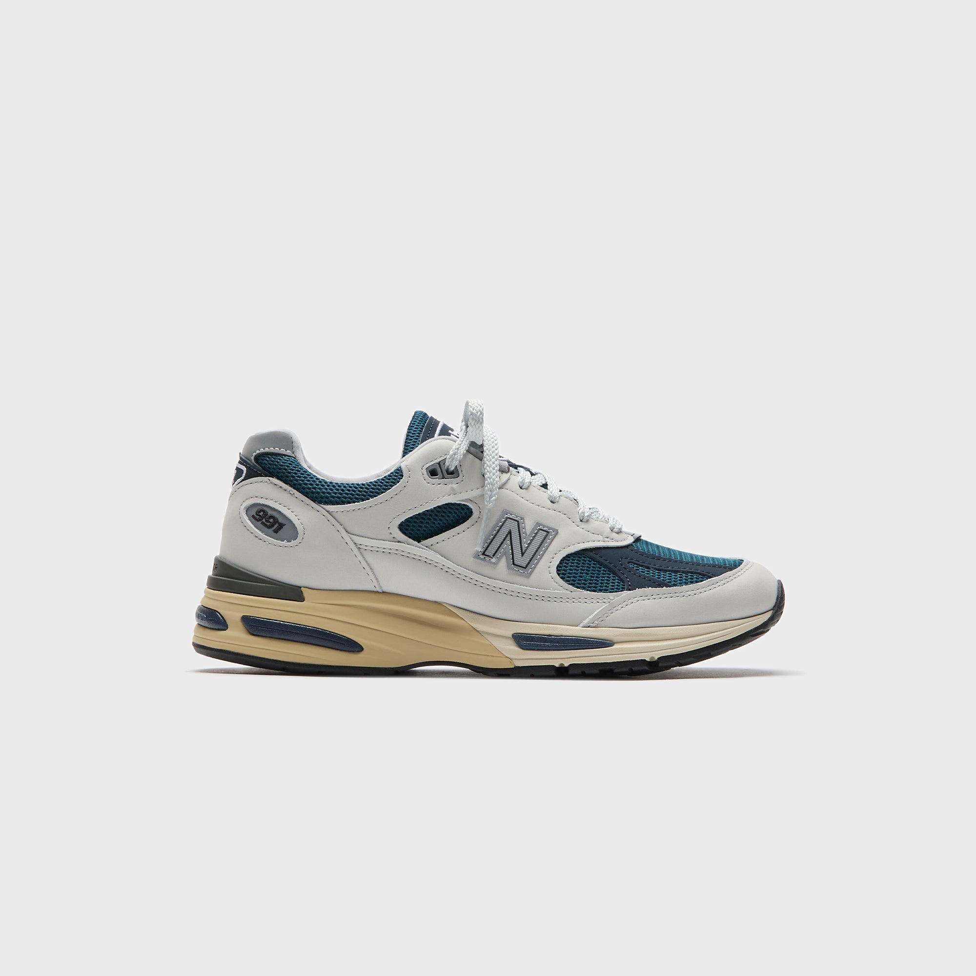 New Balance Made in UK 991v2 - Grey / Balsam / Total Eclipse – Kith