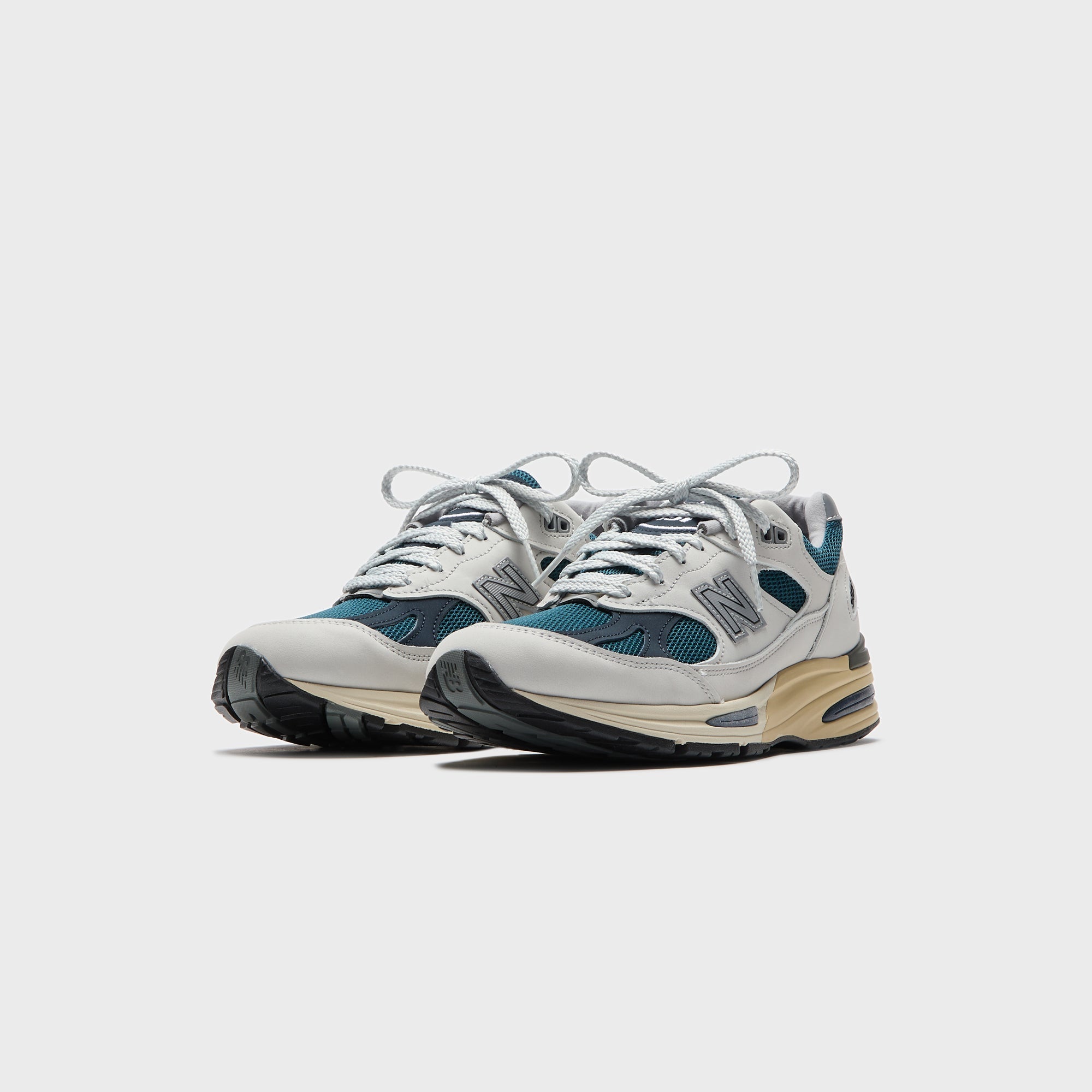 今日だけ価格　KITH × New Balance 991v2 27㎝ New Balance Made in UK 991v2 - Grey / Balsam / Total Eclipse – Kith