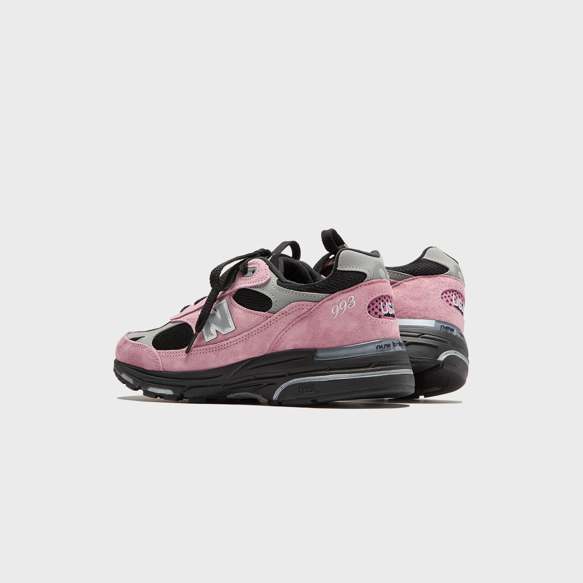 New Balance Made in USA 993 - Pink Taffy / Black / Slate / Grey – Kith