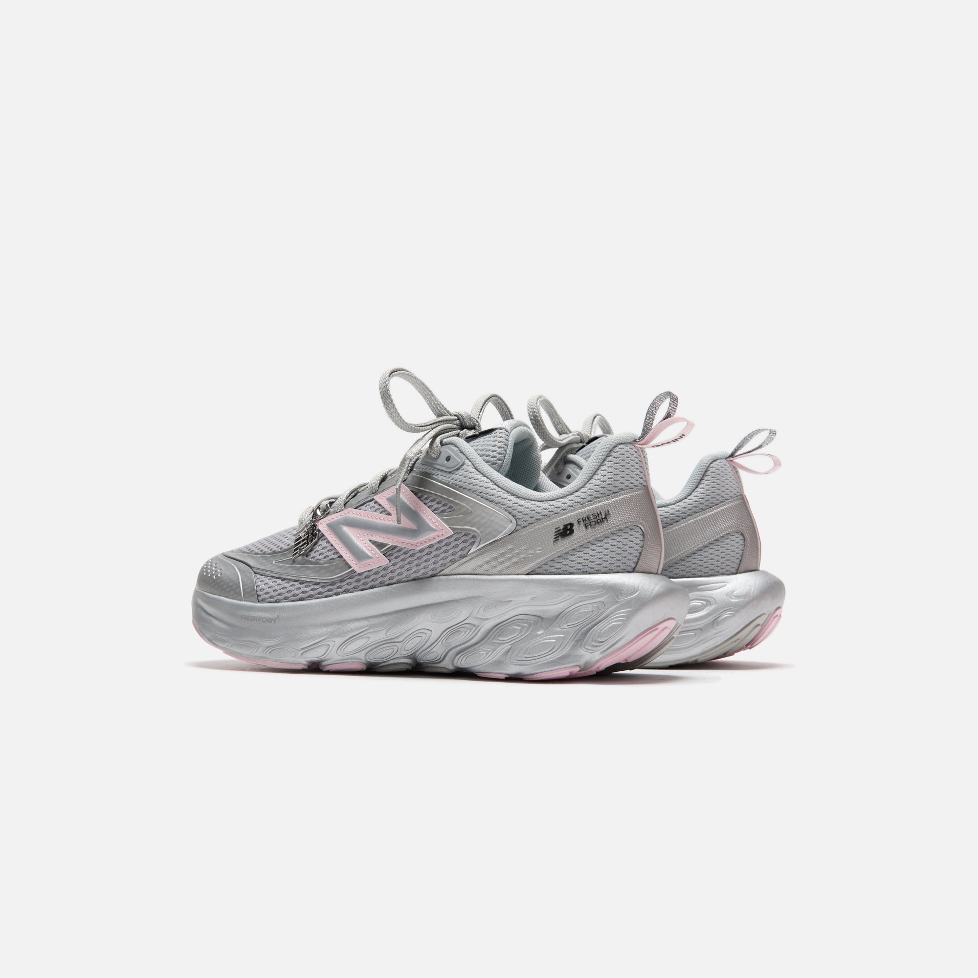 New Balance x GANNI Fresh Foam Trainer - Grey / Pink – Kith