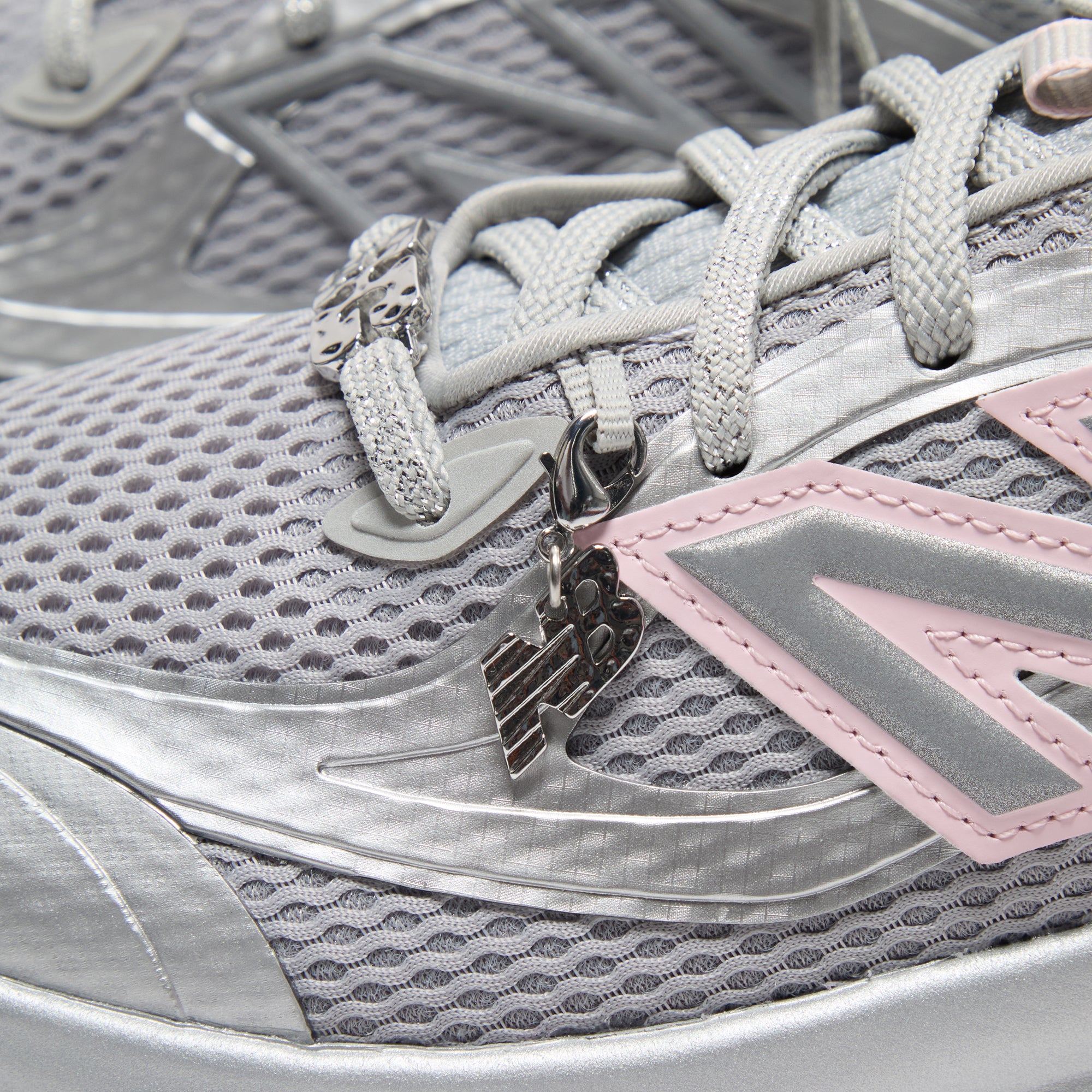 New Balance x GANNI Fresh Foam Trainer - Grey / Pink – Kith