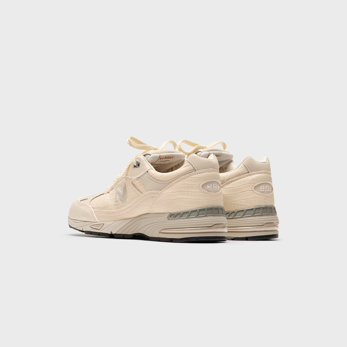New Balance WMNS Made in UK 991v1 - Oyster Gray / Pistachio Shell / French Oak