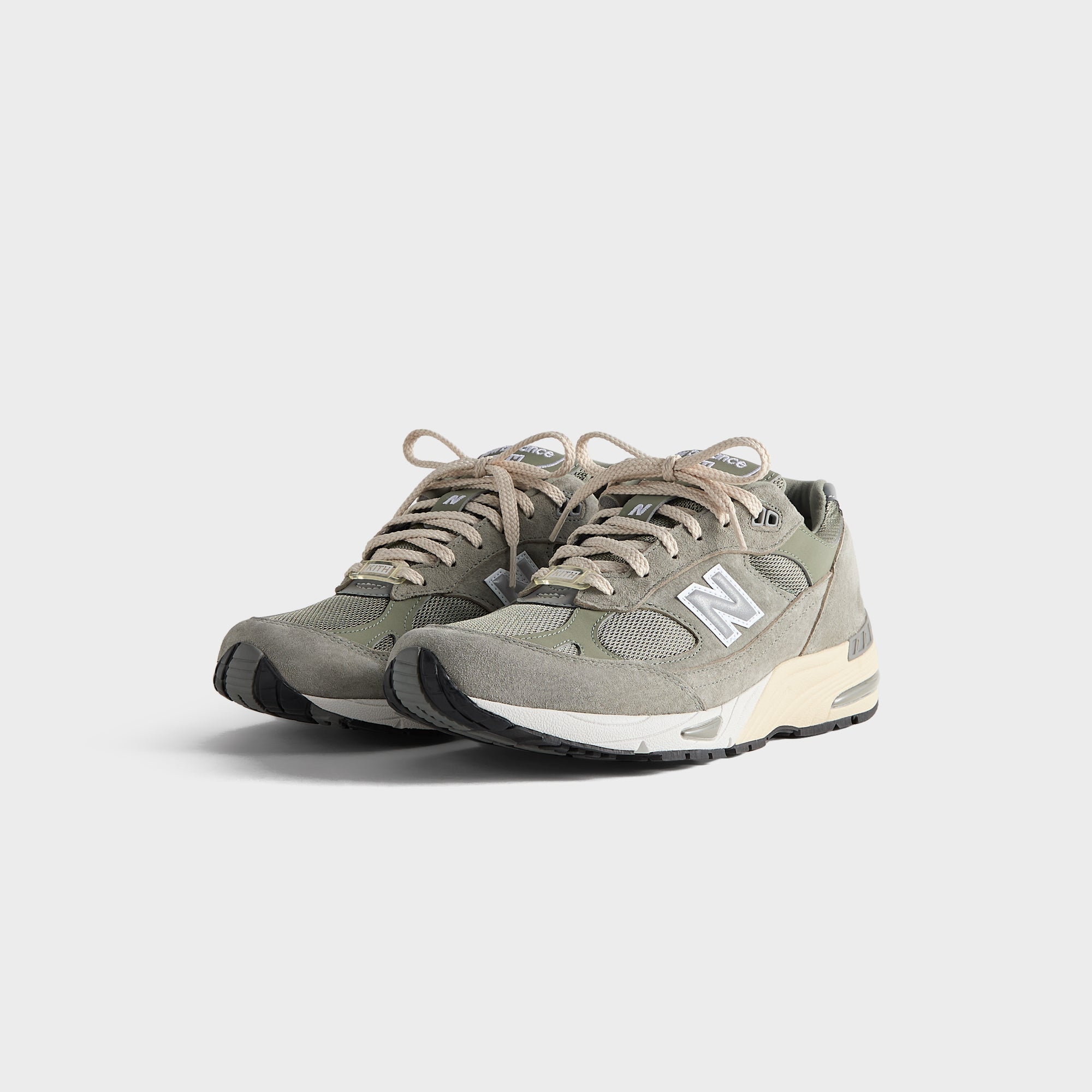 靴 KITH New Balance 991V1 Vetiver 28cm Kith 101 & New Balance WMNS Made in UK 991v1 - Vetiver