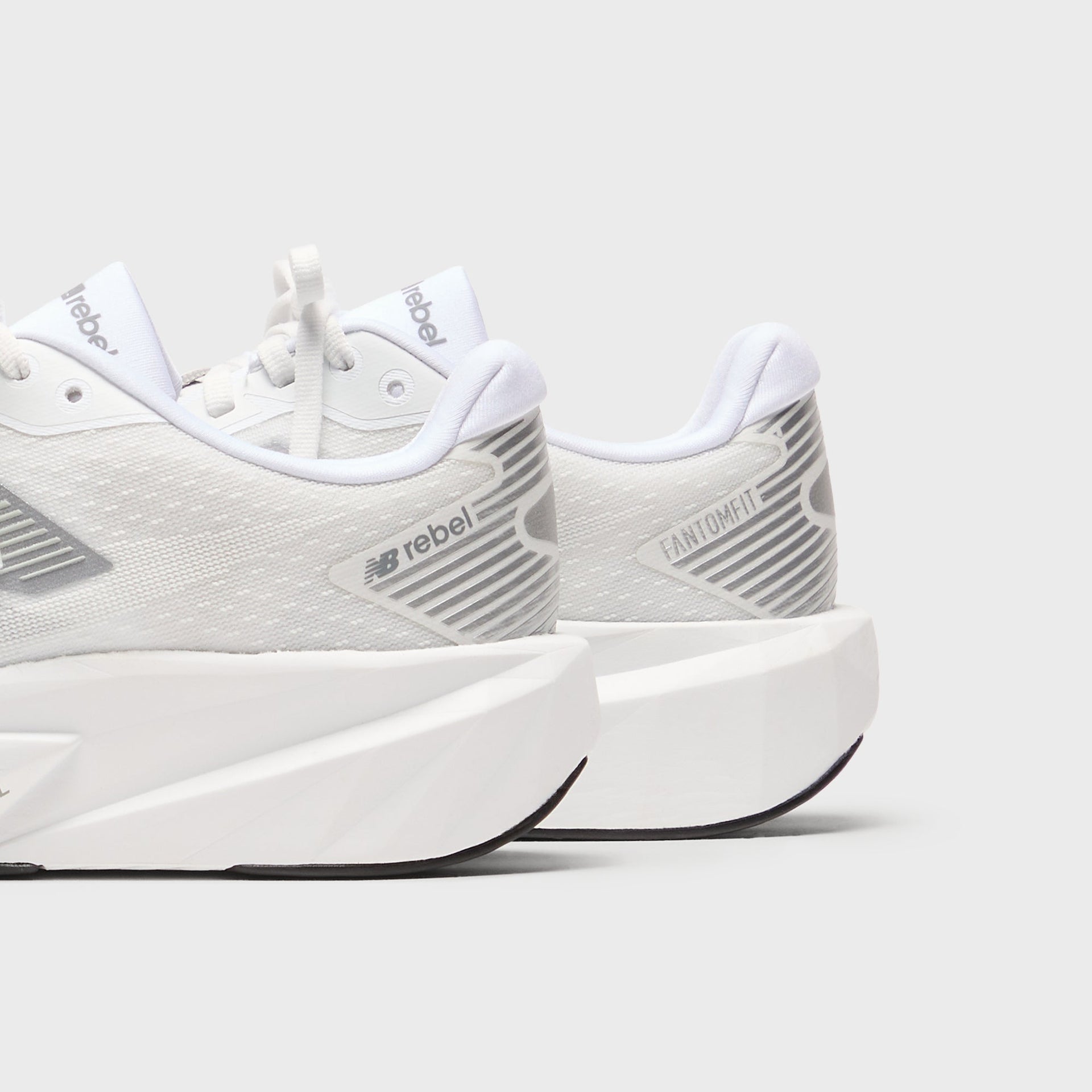 New Balance FuelCell Rebel v5 - White / Silver Metallic