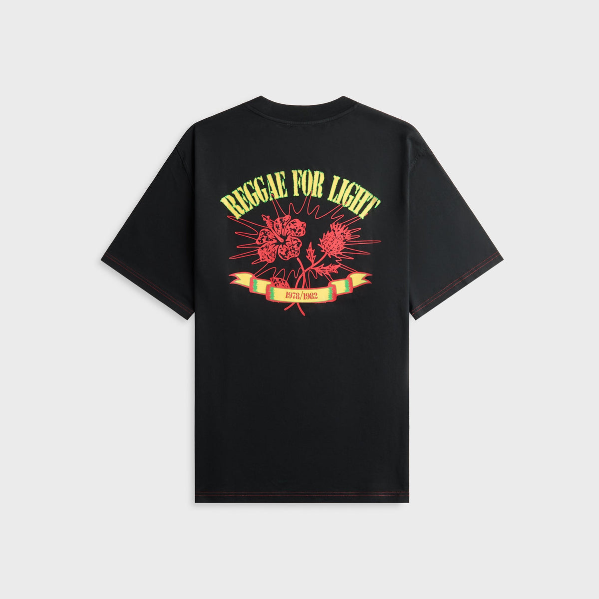 Nicholas Daley Hibiscus Tee - Black