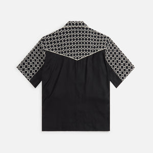 Nicholas Daley Mento Shirt - Black Embroidery