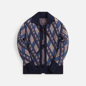 Louis Vuitton Monogram Monogram Crazy Denim Workwear Jacket, Navy, 44