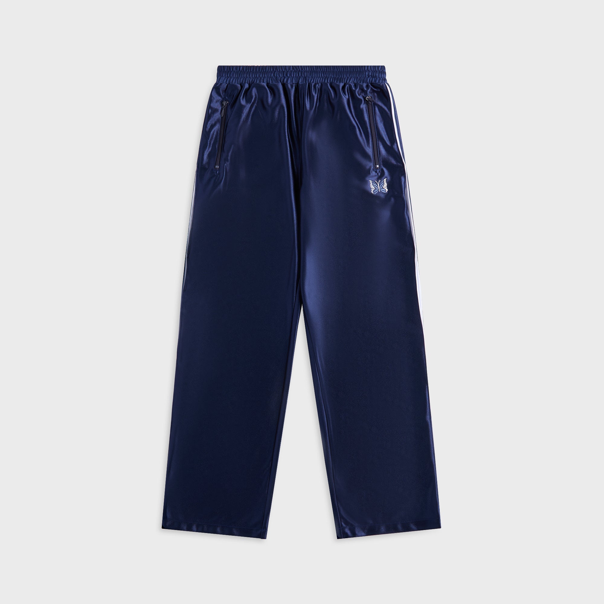 Needles Tricot Sateen Track Pant - Navy – Kith