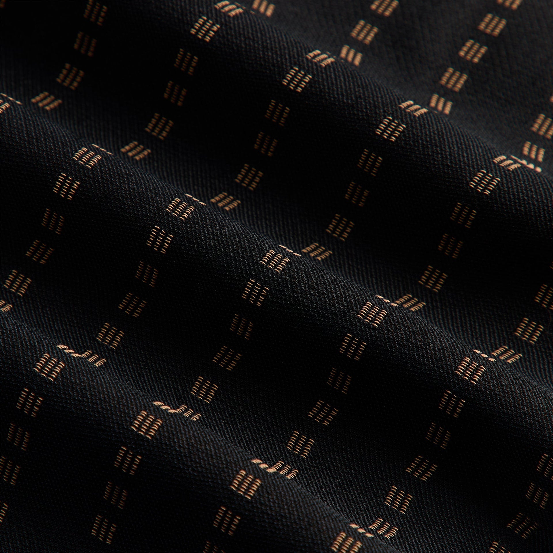 Needles Jacquard Cloth Italian Collar Shirt - Square