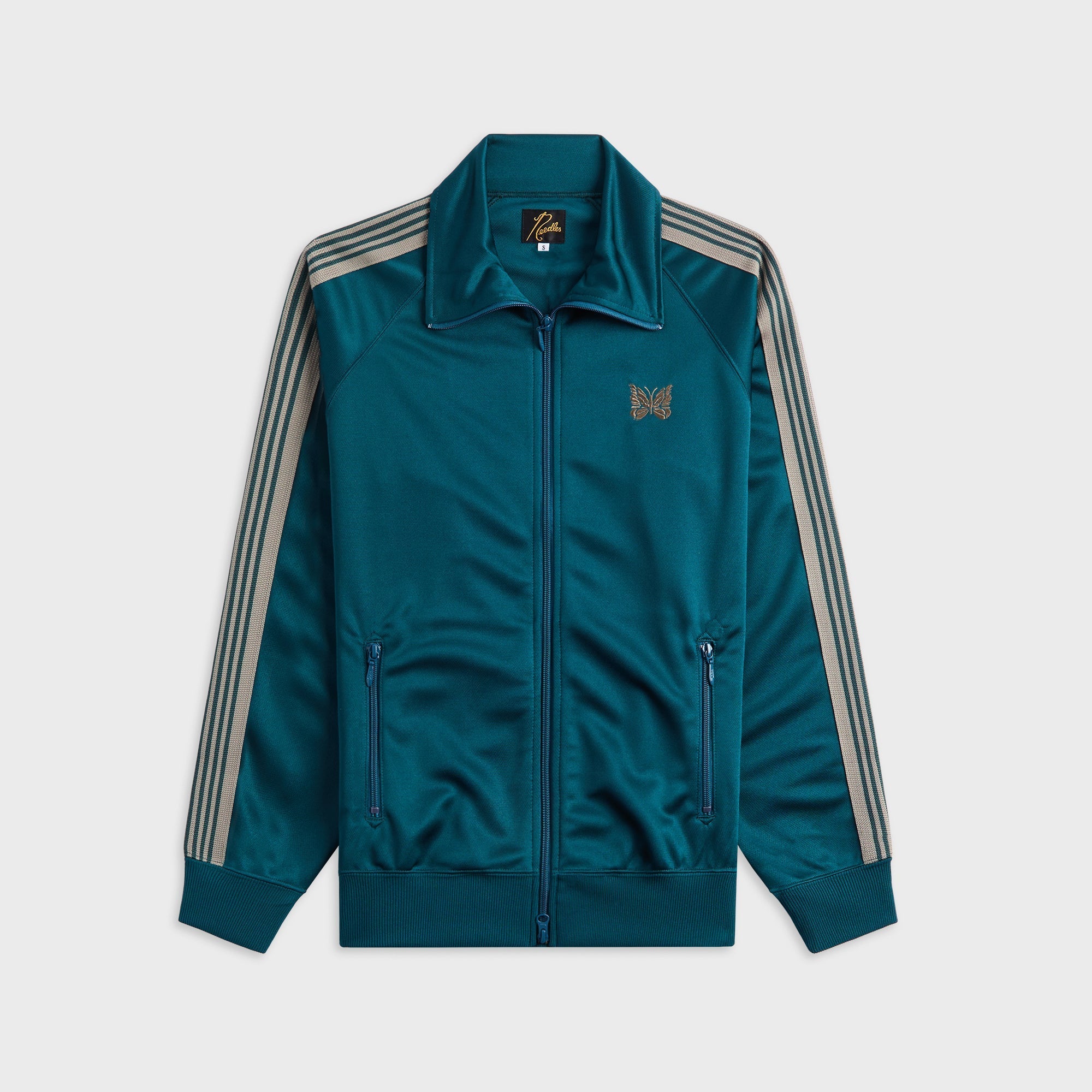 Needles Poly Smooth Track Jacket - Green – Kith