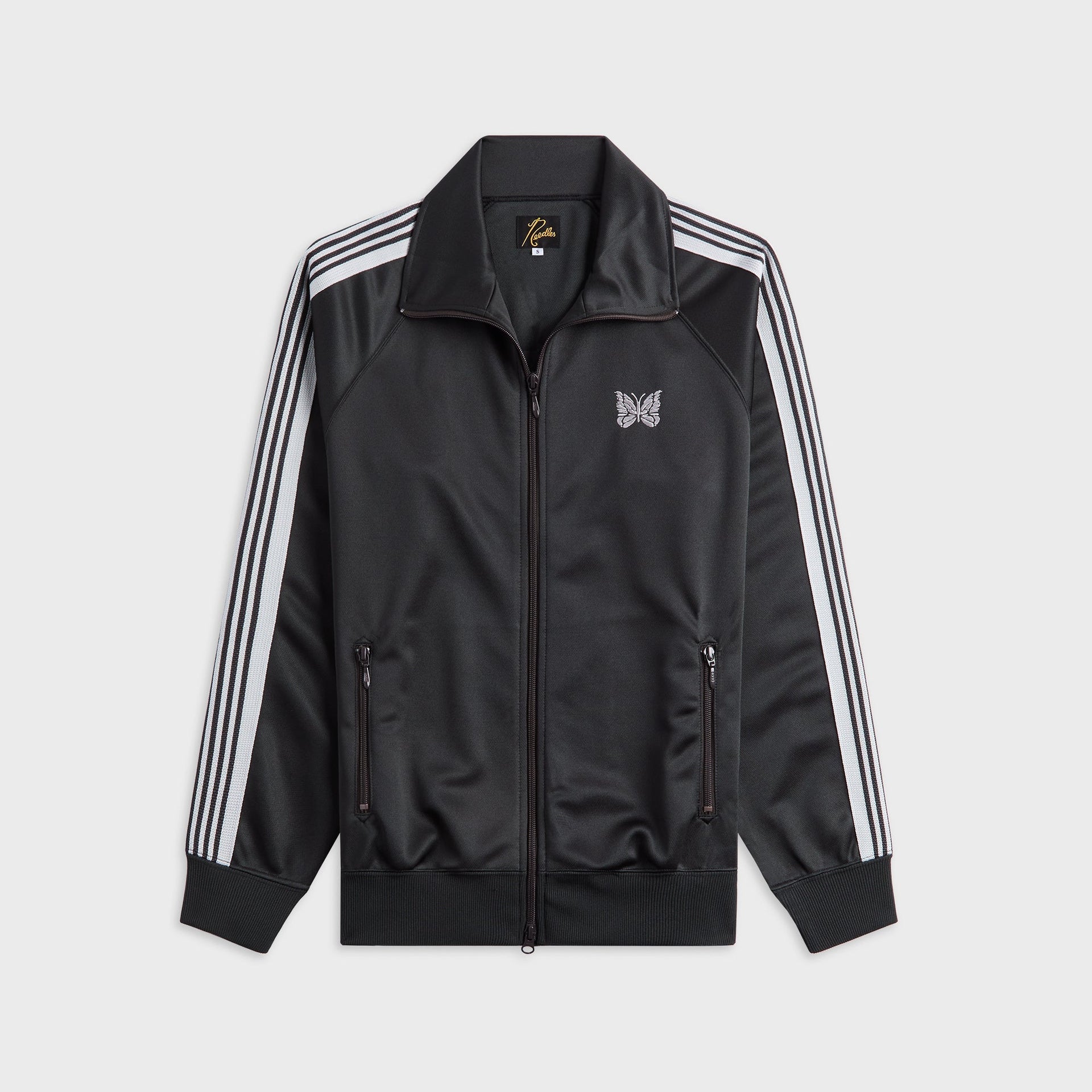 Needles Poly Smooth Track Jacket - Charcoal