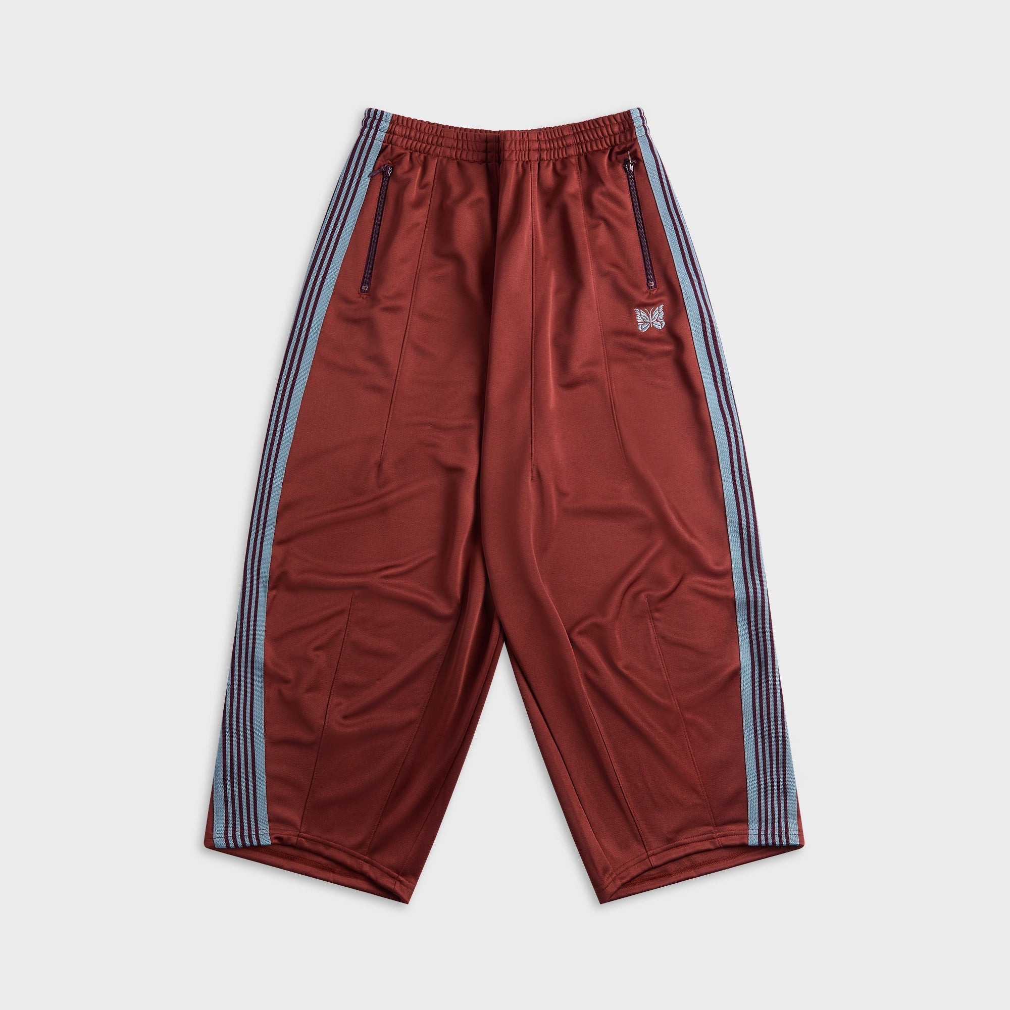 Needles H.D. Poly Smooth Track Pant - Rust – Kith