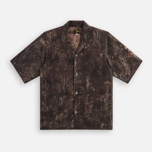 Needles Cabana Shirt Cotton - R/N Bright Cloth / Uneven Dye Brown