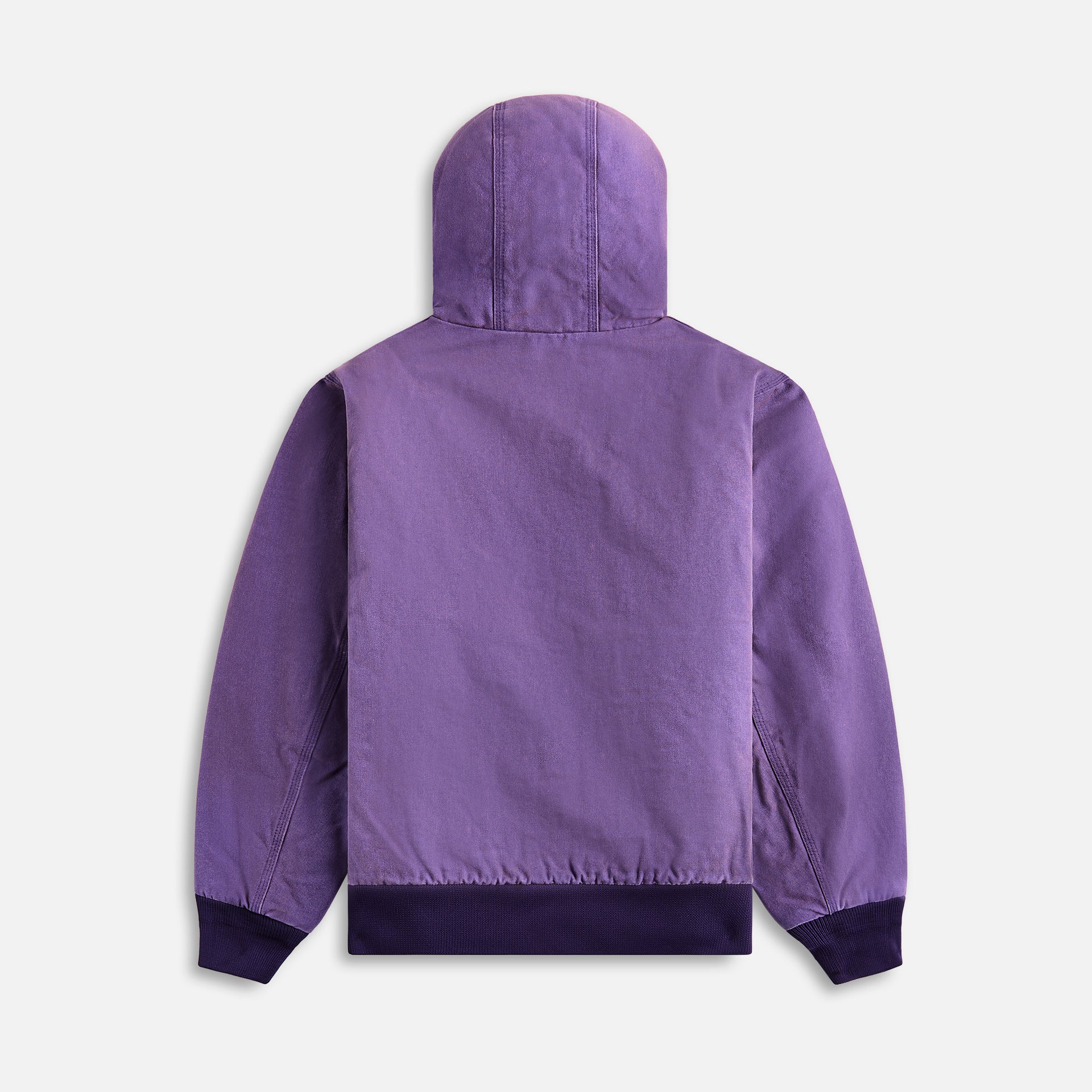 Needles Zipped Work Hoodie 11oz Cotton Oxford - Purple