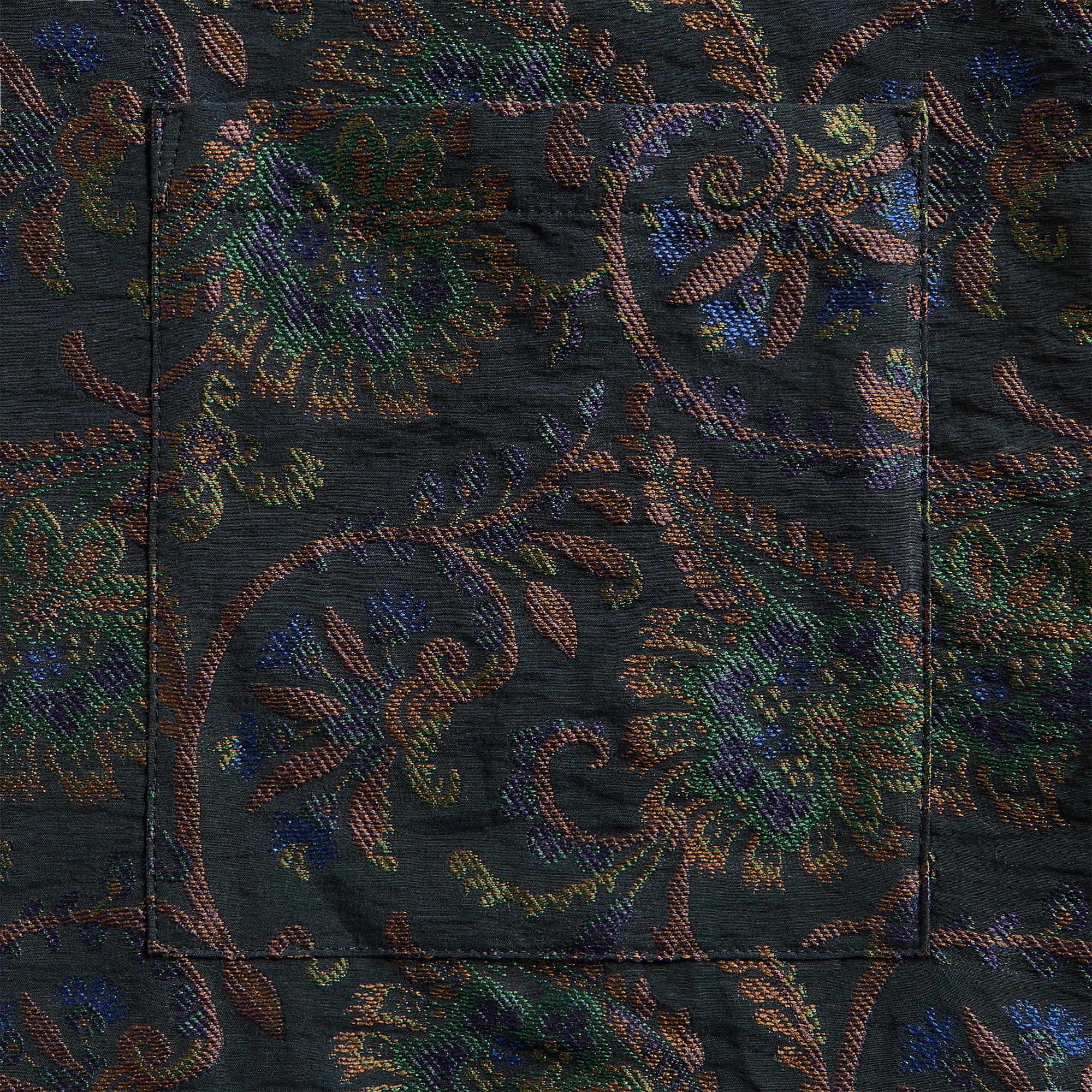 Needles Cabana Shirt - Paisley Jacquard - Navy – Kith