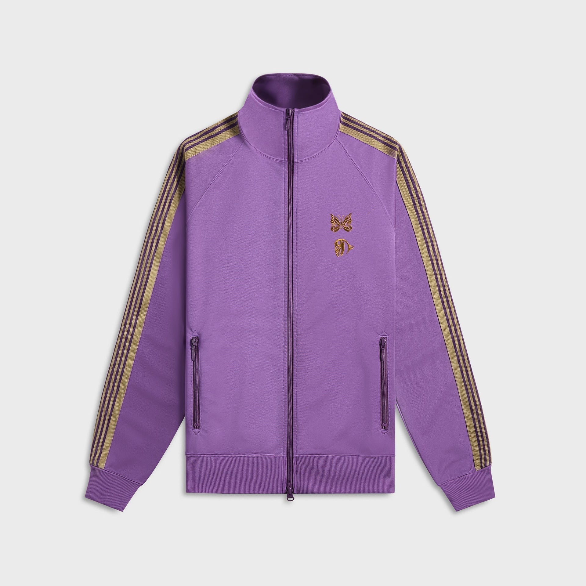 Needles x Kae Tanaka  Poly Smooth Track Jacket in Purple