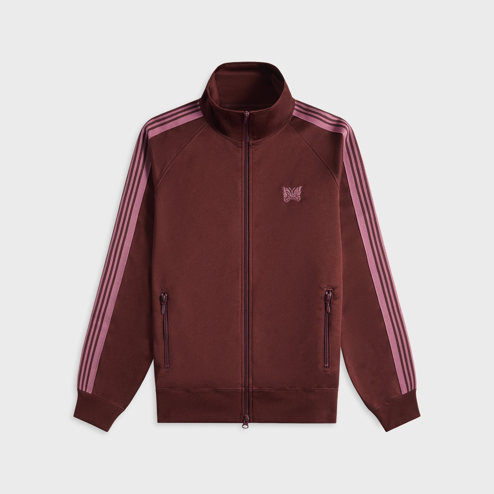 Needles Track Jacket Poly Smooth - Purple – Kith