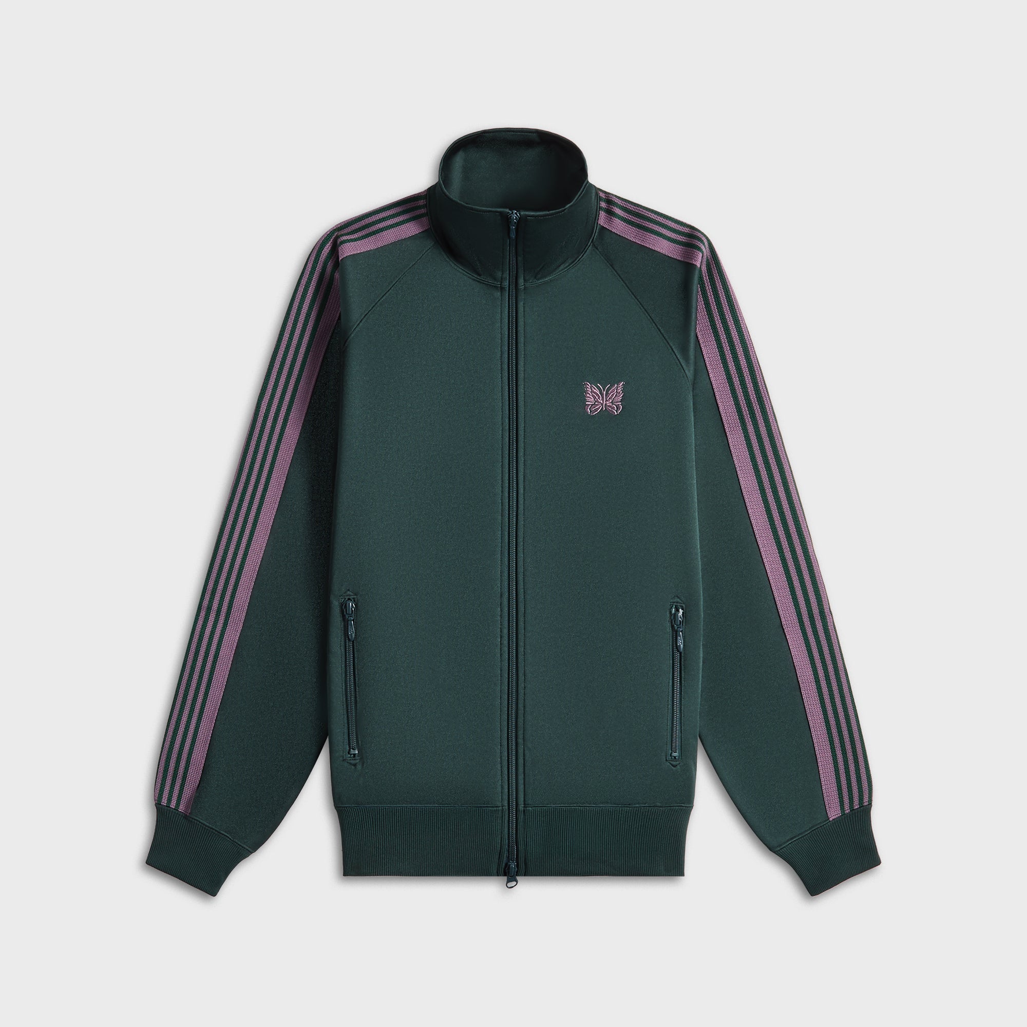 Needles Poly Smooth Track Jacket - Green – Kith