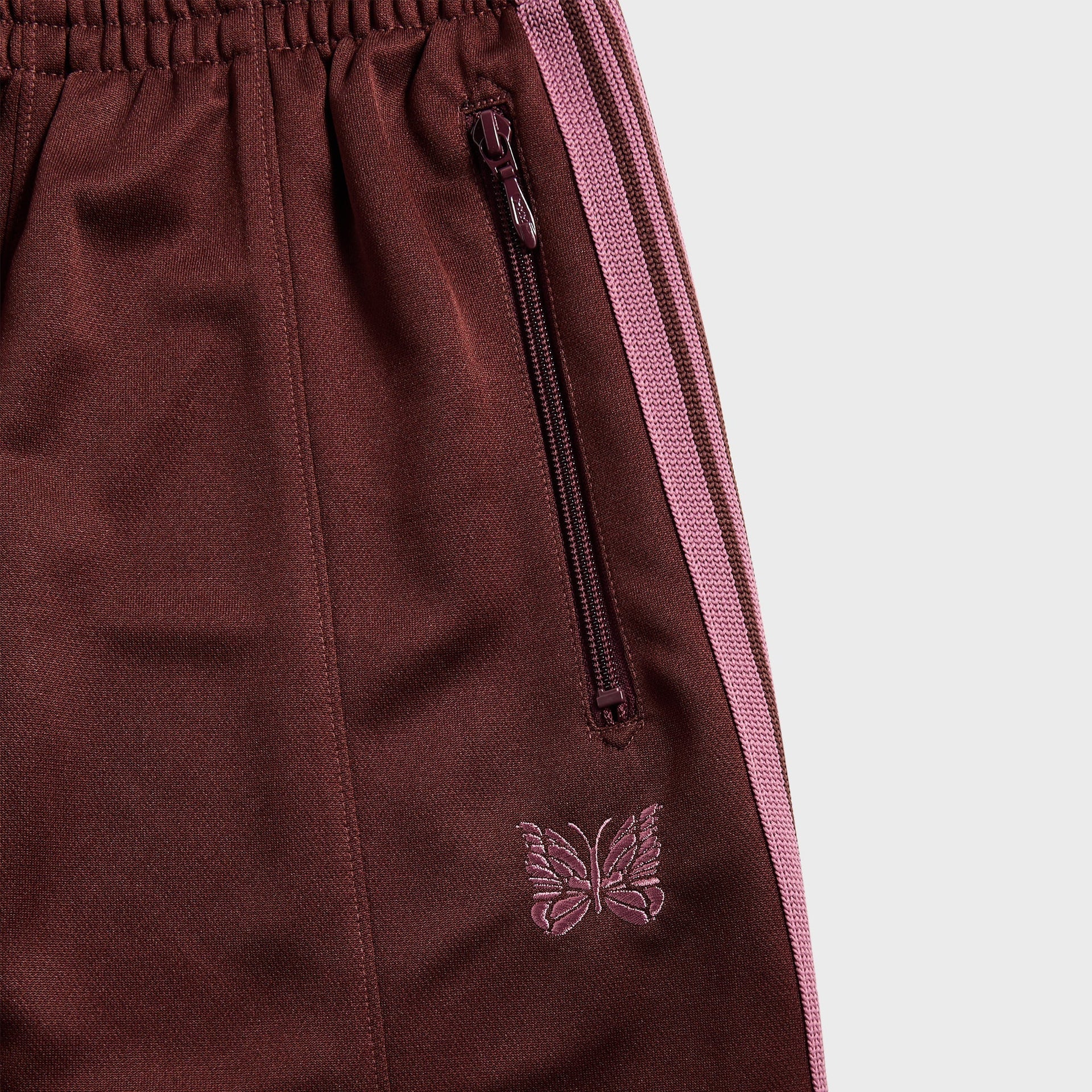 Needles H.D. Poly Smooth Track Pant - Brown