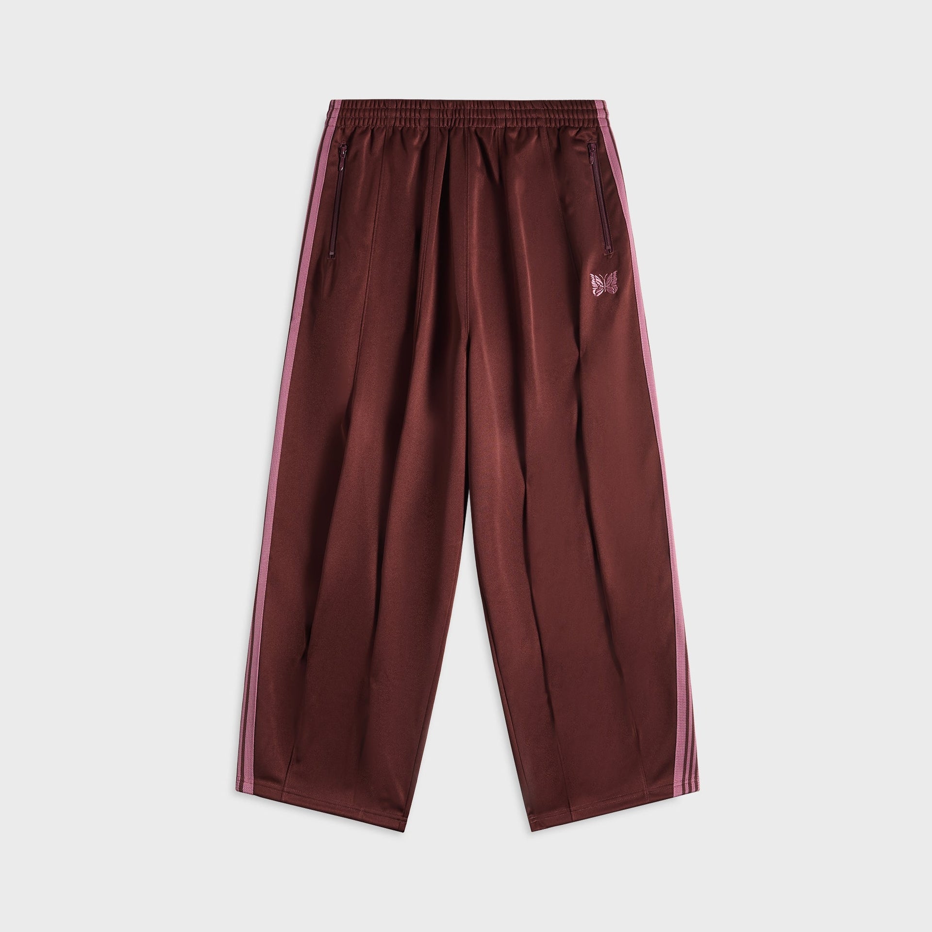 Needles H.D. Poly Smooth Track Pant - Brown