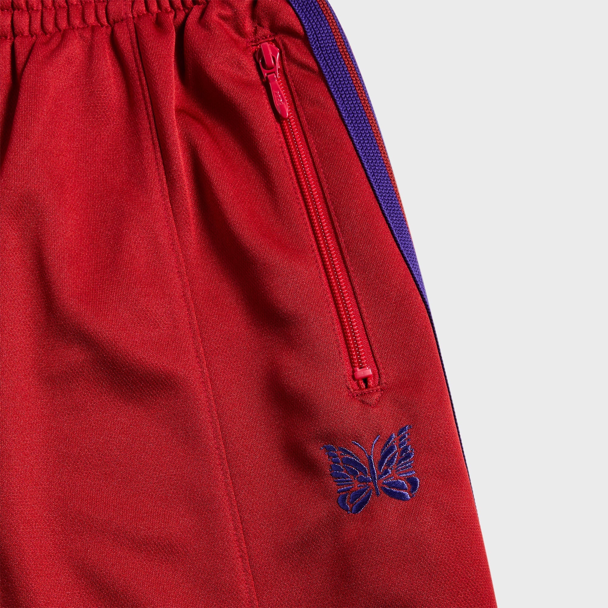 Needles H.D. Poly Smooth Track Pant - Red – Kith