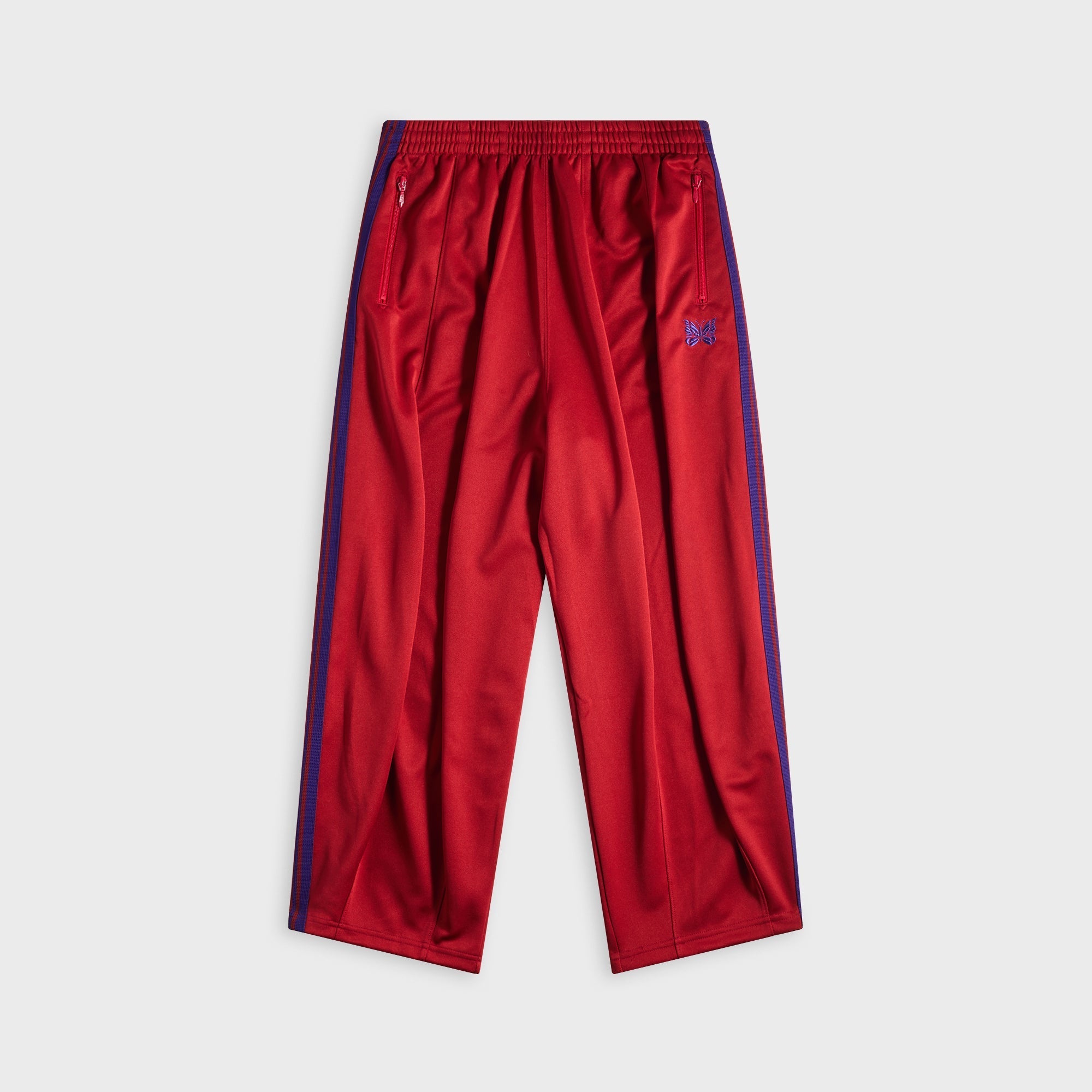 Needles H.D. Poly Smooth Track Pant - Red – Kith