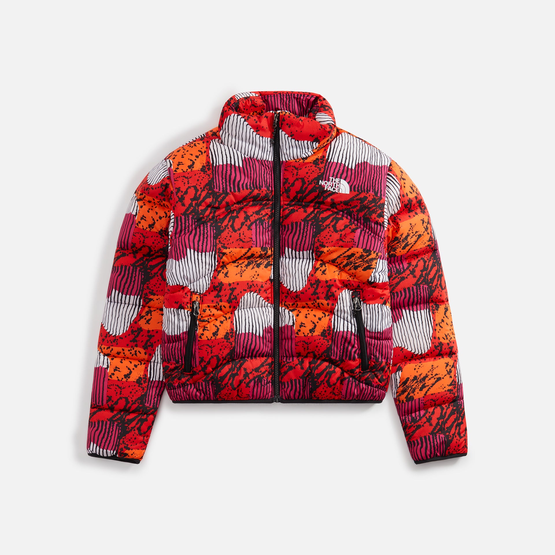 The North Face TNF Jacket Iconic 2000 - Fiery Red / Abstract