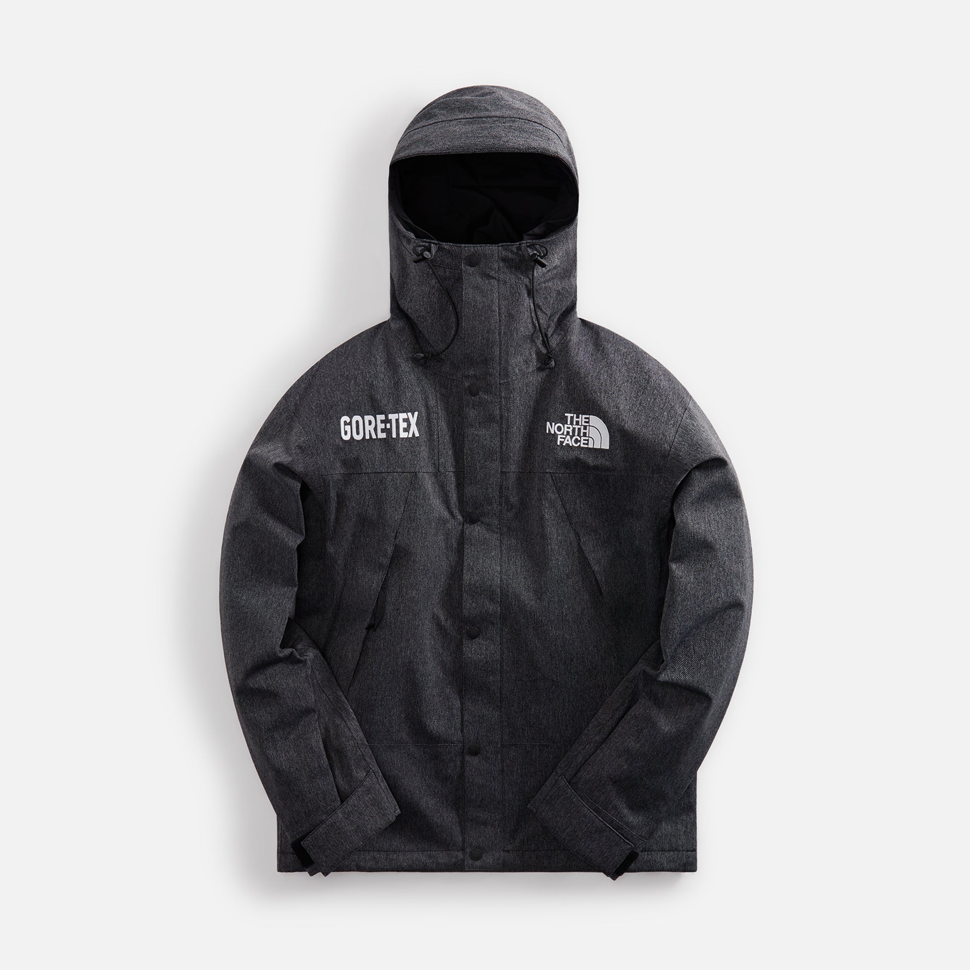 The North Face Mens Gore-Tex Mountain Jacket TNF Black Denim – Kith