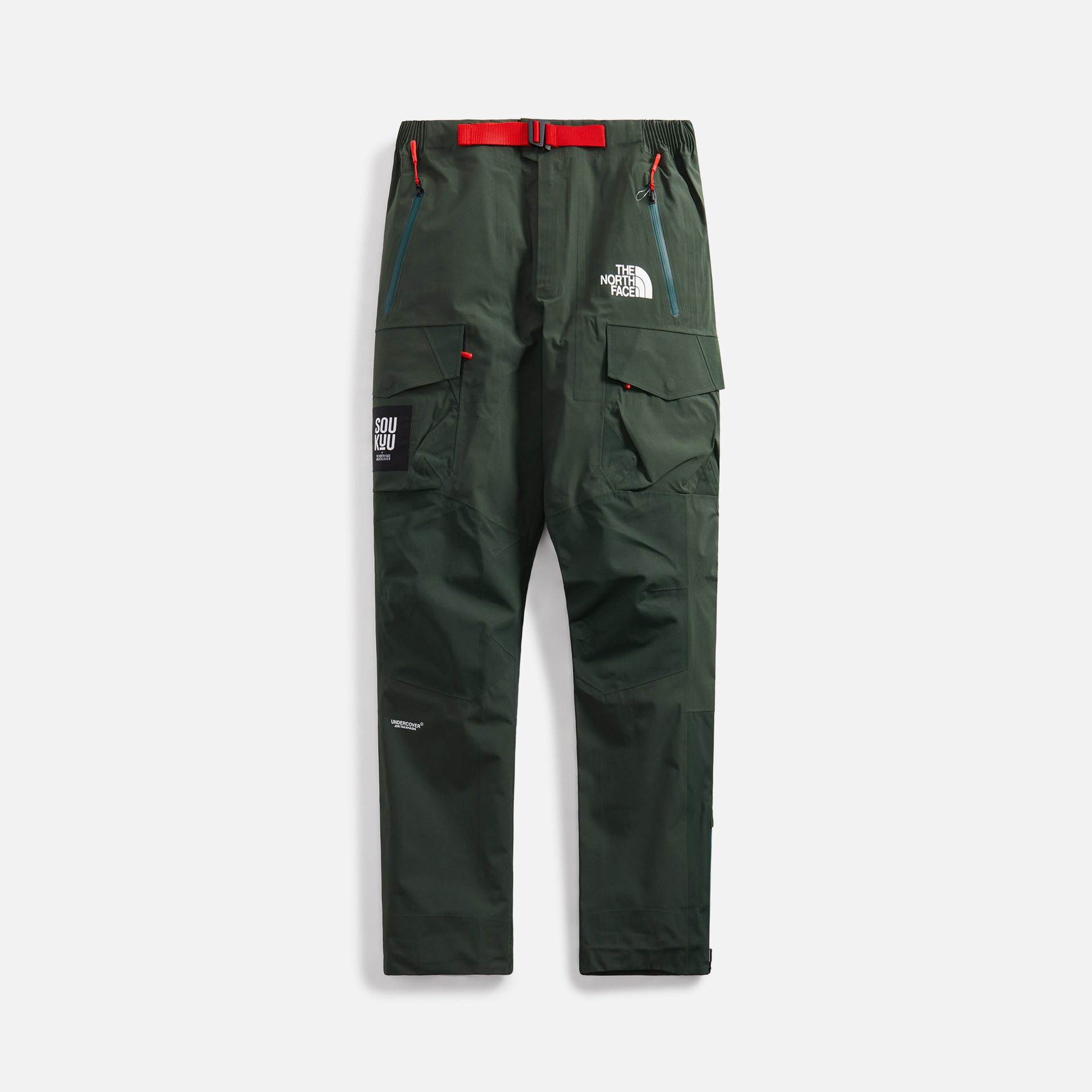 The North Face x Project U Geodesic Shell Pant - Dark Cedar Green