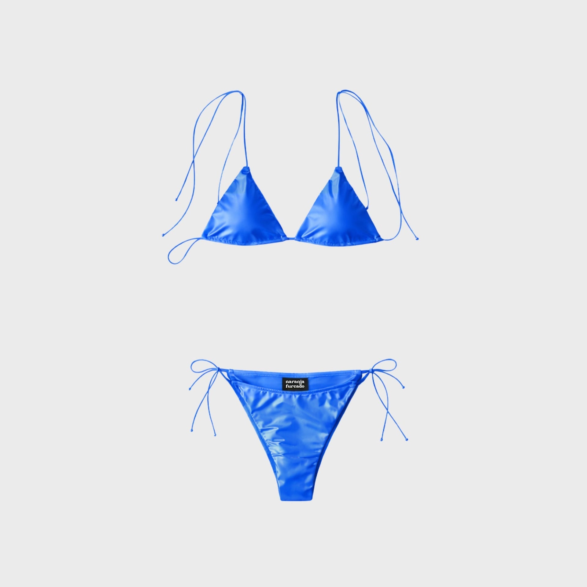 Naranja Furcado Triangle Set - Dodgerblue