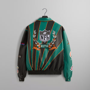 UrlfreezeShops & Jeff Hamilton for the NFL: Dolphins Leather Varsity Jacket