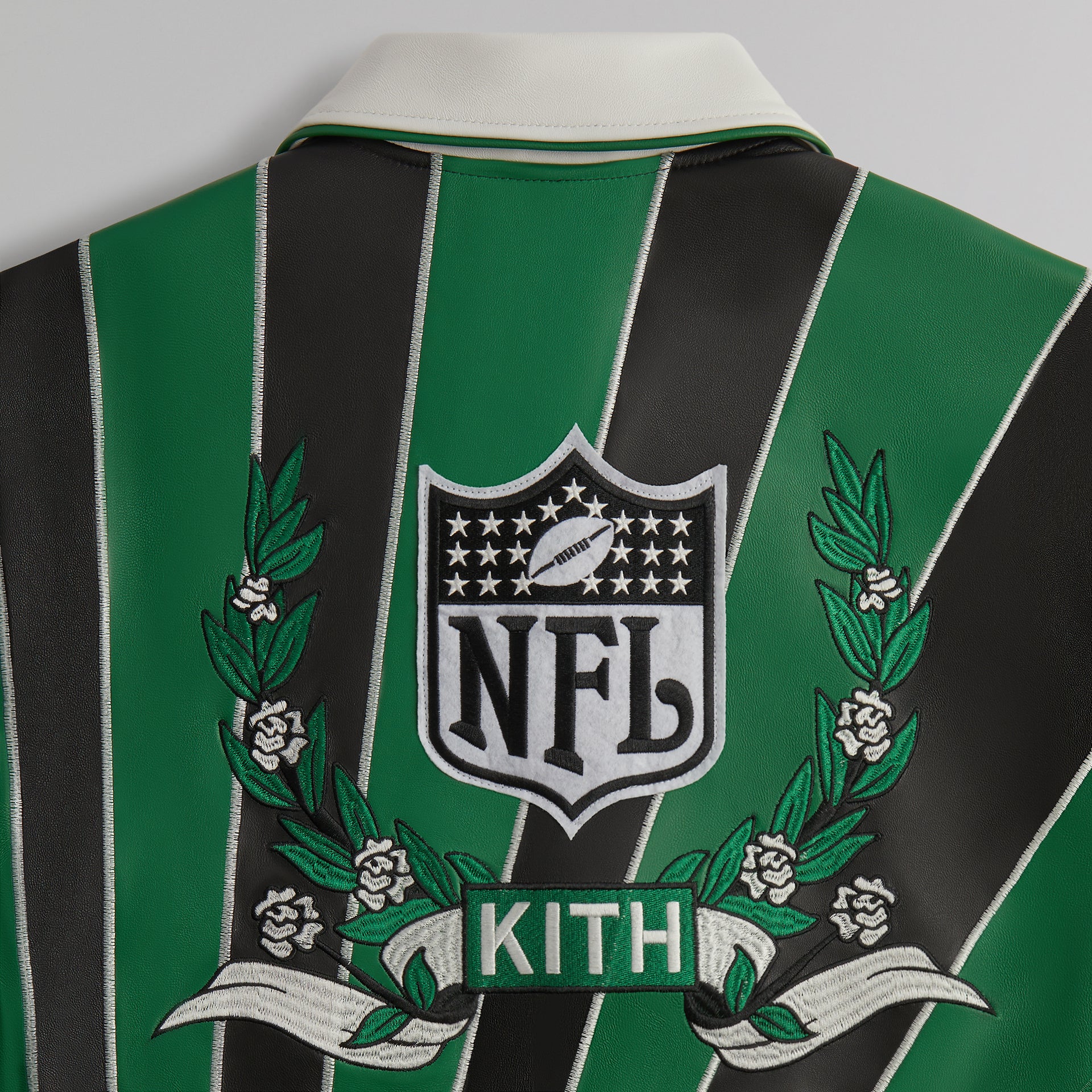 Kith & Jeff Hamilton for the NFL: Eagles Leather Varsity Jacket