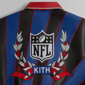 Kith & Jeff Hamilton for the NFL: Giants Leather Varsity Jacket