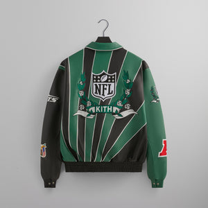 Kith & Jeff Hamilton for the NFL: Jets Leather Varsity Jacket