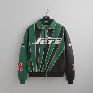 Kith & Jeff Hamilton for the NFL: Jets Leather Varsity Jacket PH