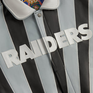 Kith & Jeff Hamilton for the NFL: Raiders Leather Varisty Jacket PH