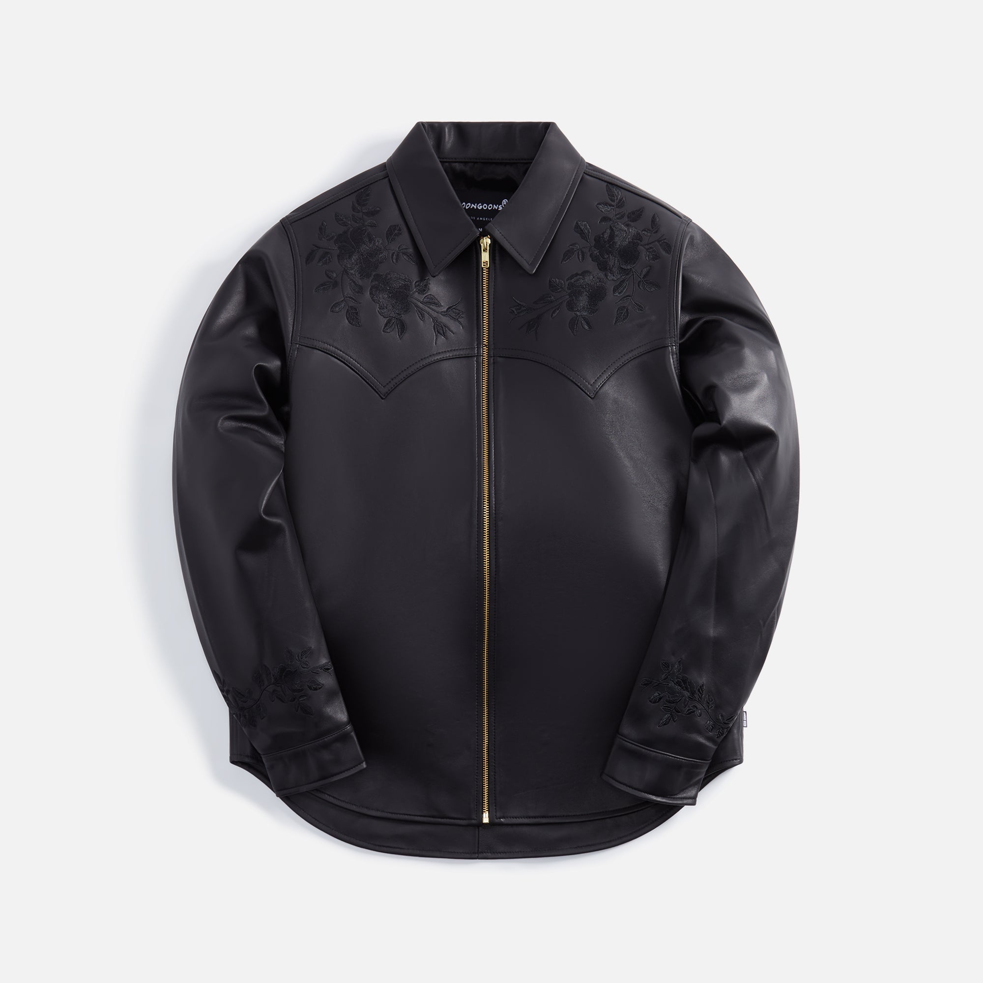 Noon Goons Drop Top Zip Shirt - Black – Kith