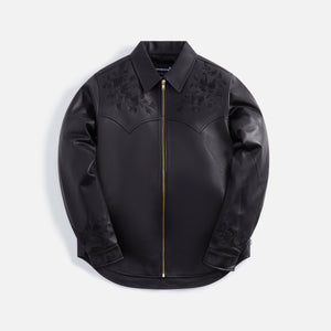 Noon Goons Drop Top Zip Shirt - Black