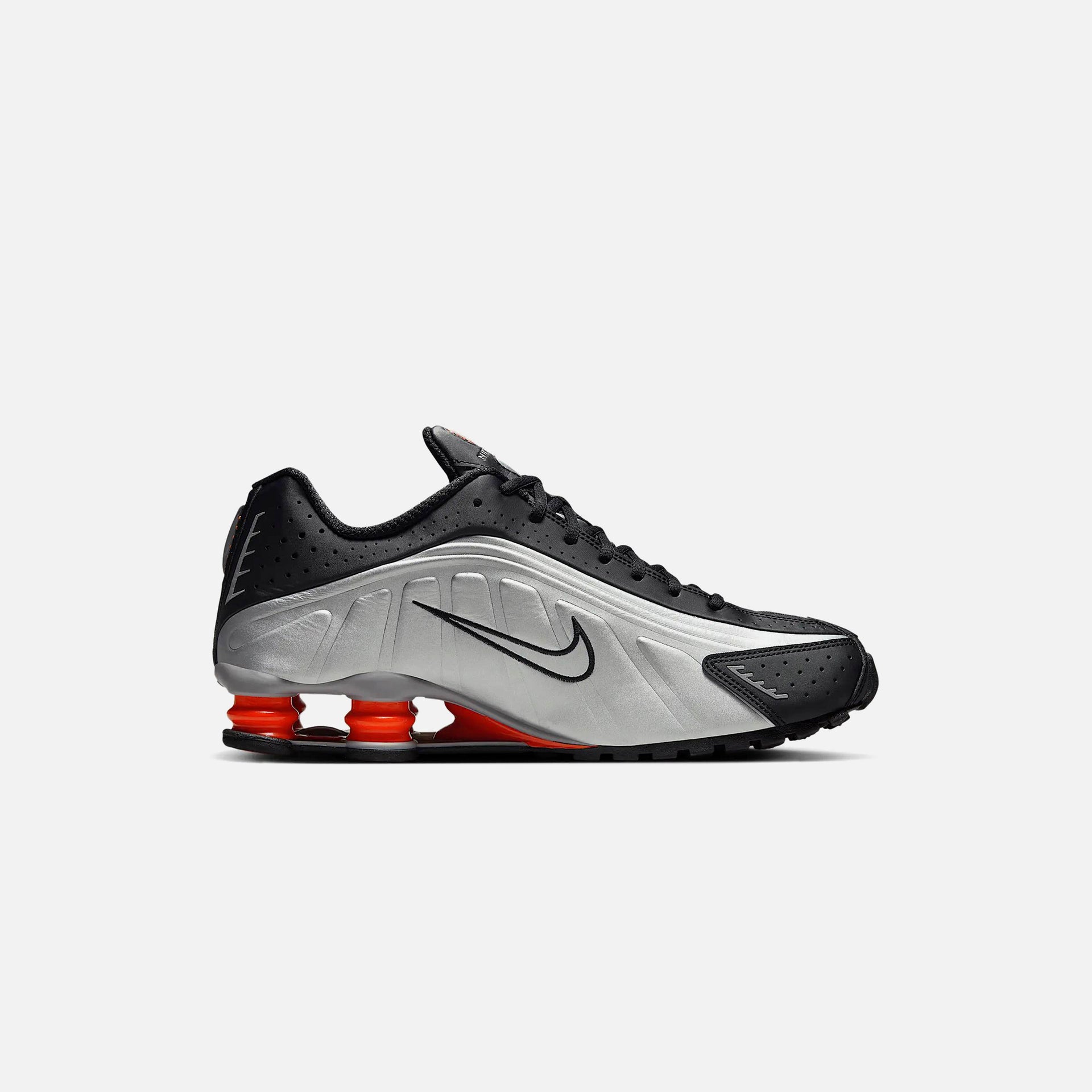 Nike Shox R4 - Metallic Silver / Black / Picante Red / Metallic Silver