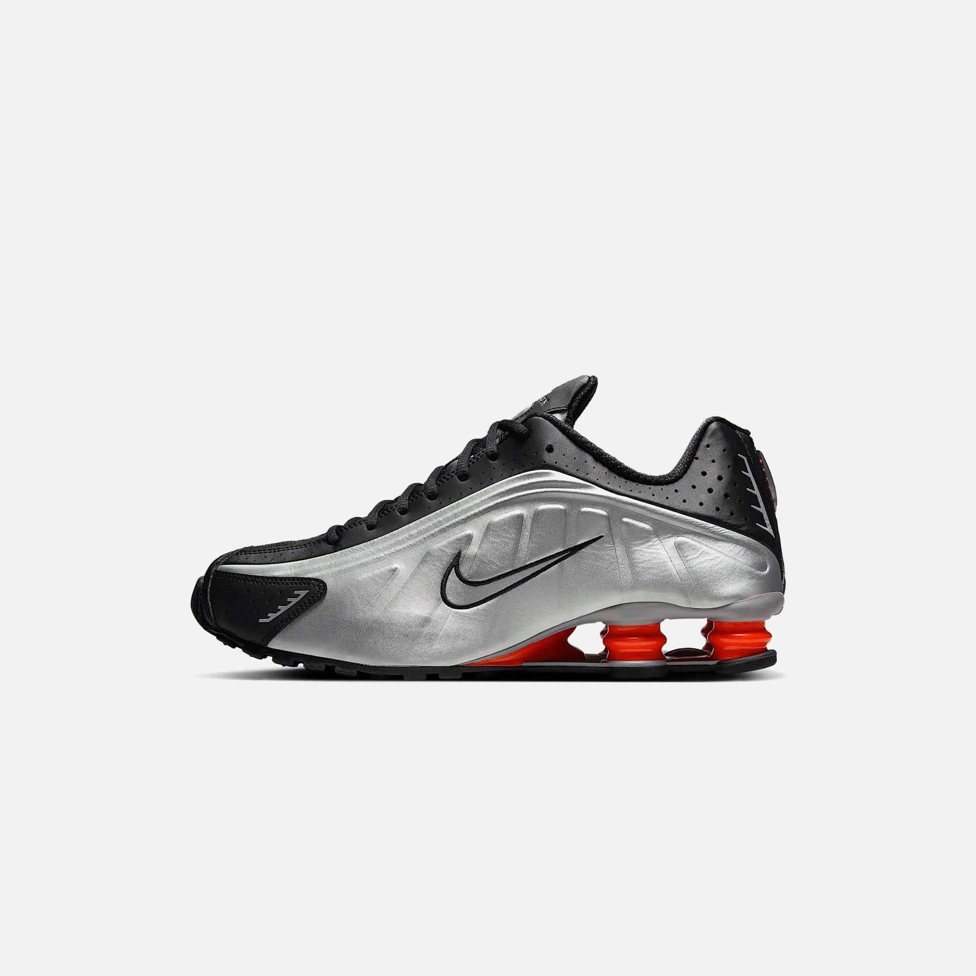 Nike Shox R4 - Metallic Silver / Black / Picante Red / Metallic Silver